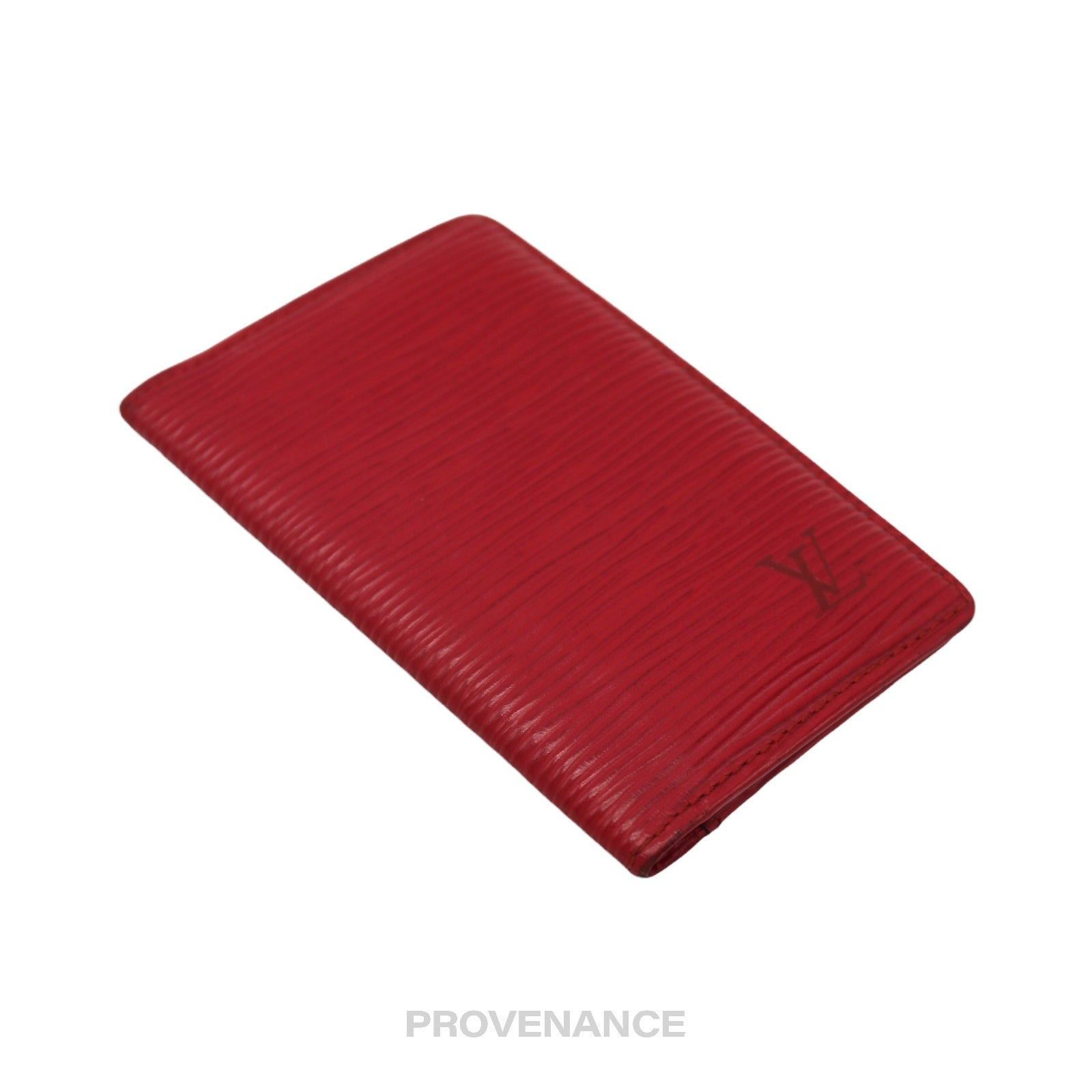 Louis Vuitton Pocket Organizer Wallet - Red Epi Leather - 4