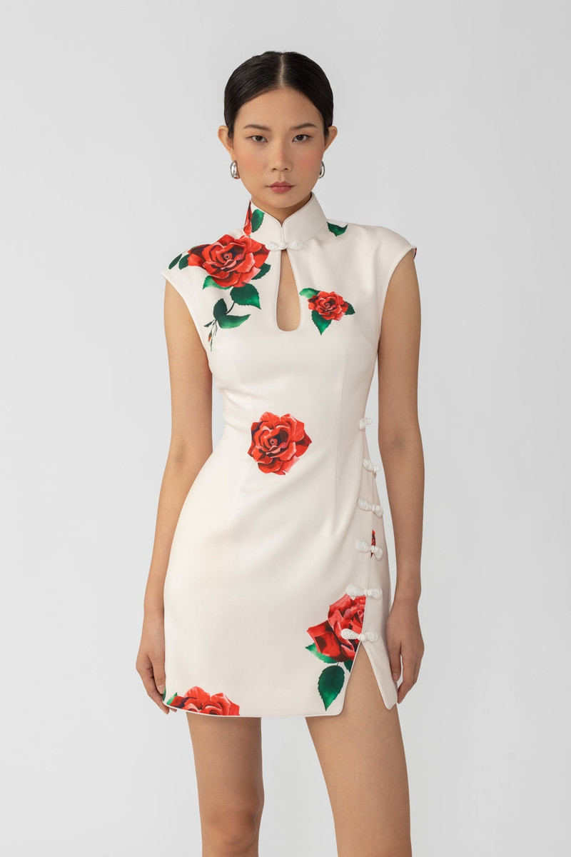 SAU LEE RAYA ROSA MINI DRESS outlook