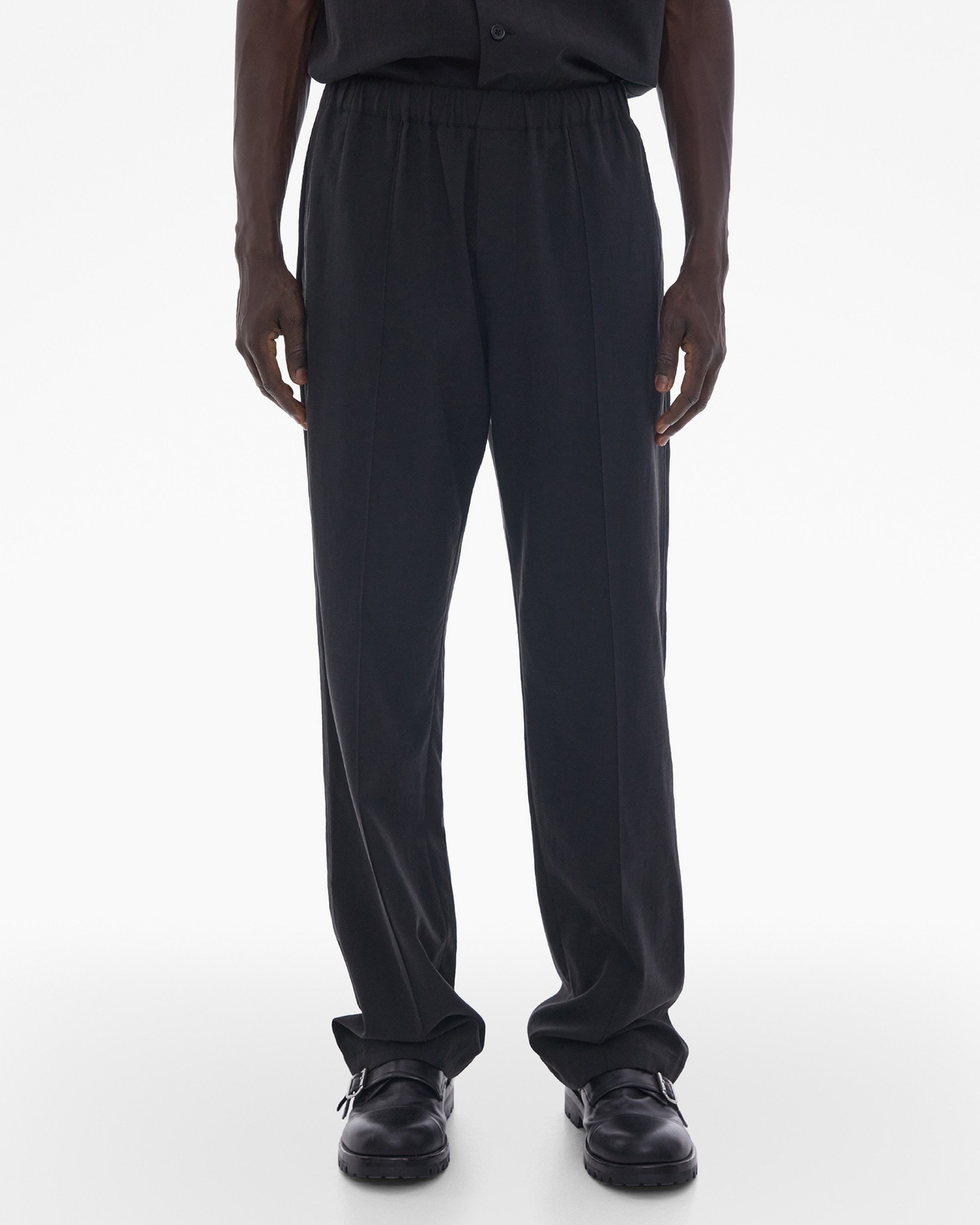 COTTON-LINEN CORE PANT - 3