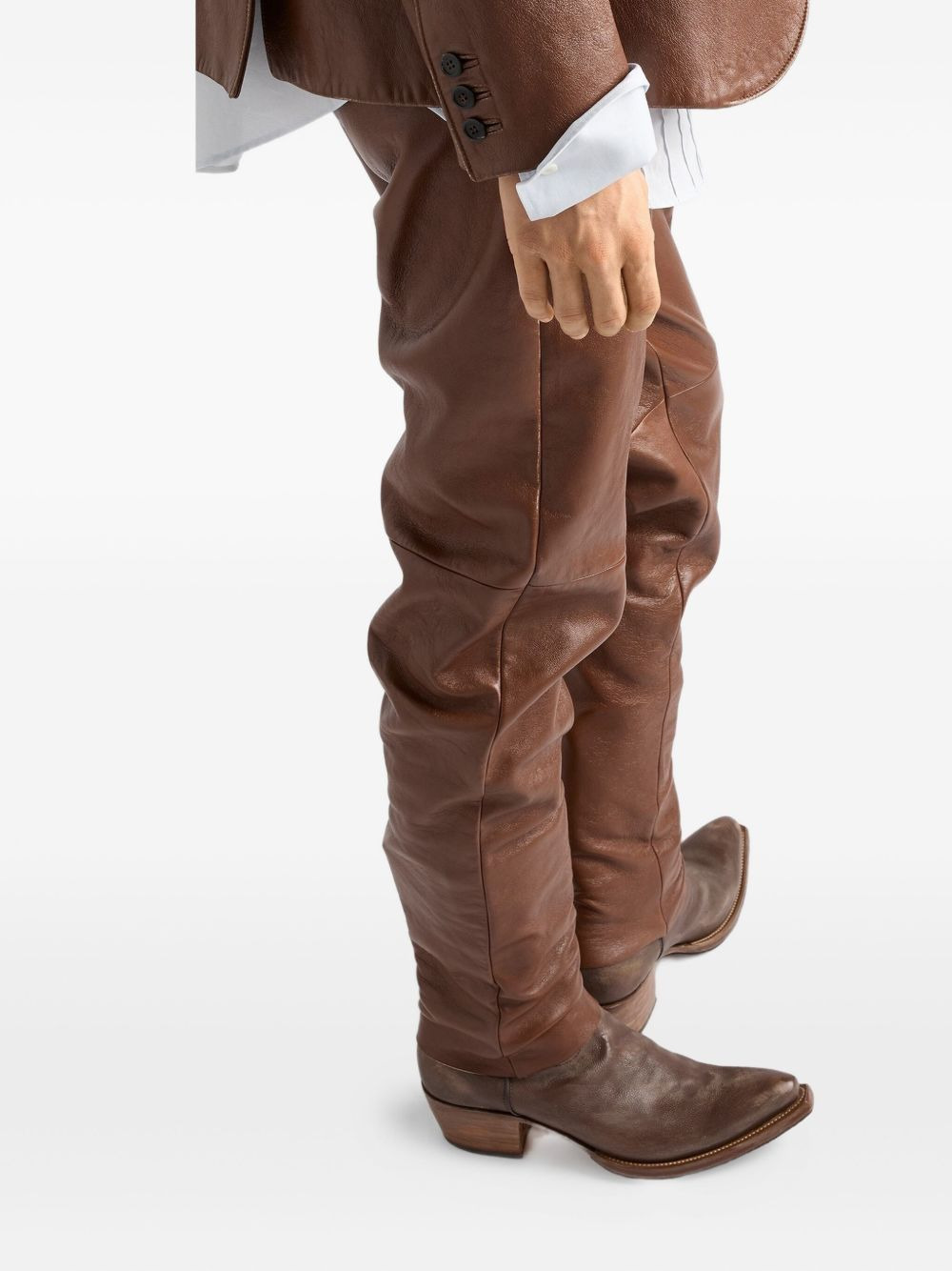 leather trousers - 4