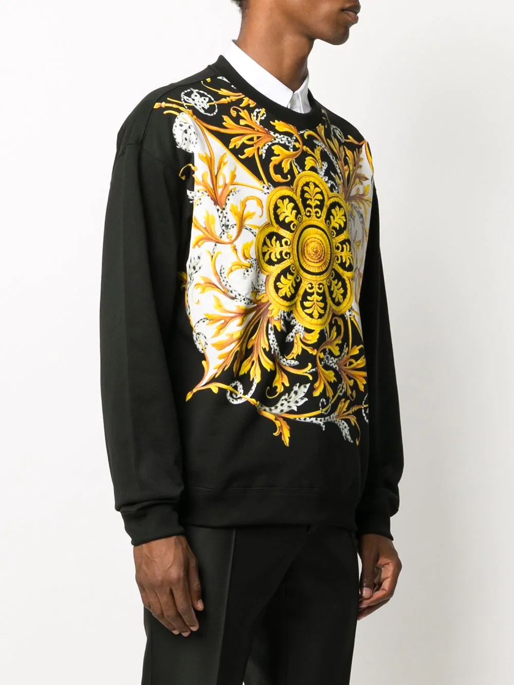 Barocco Acanthus-print sweatshirt - 3