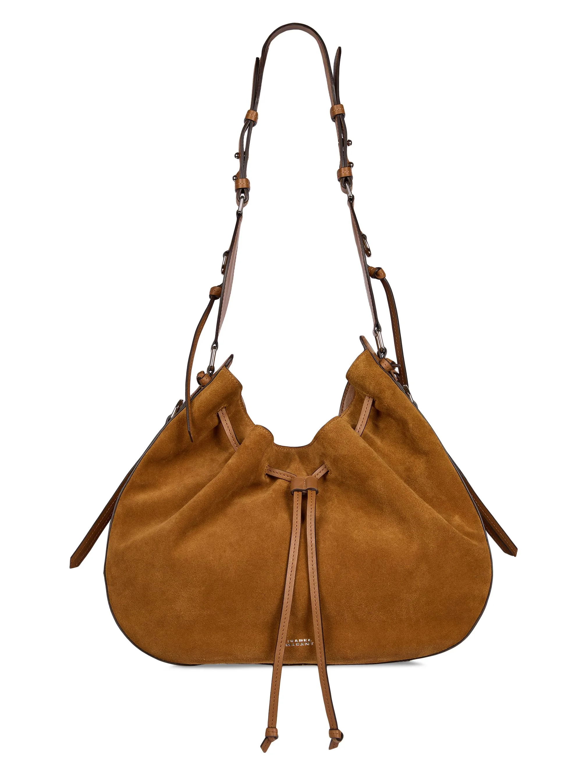 Women's Bolton Suede Hobo Bag - Cognac - 1