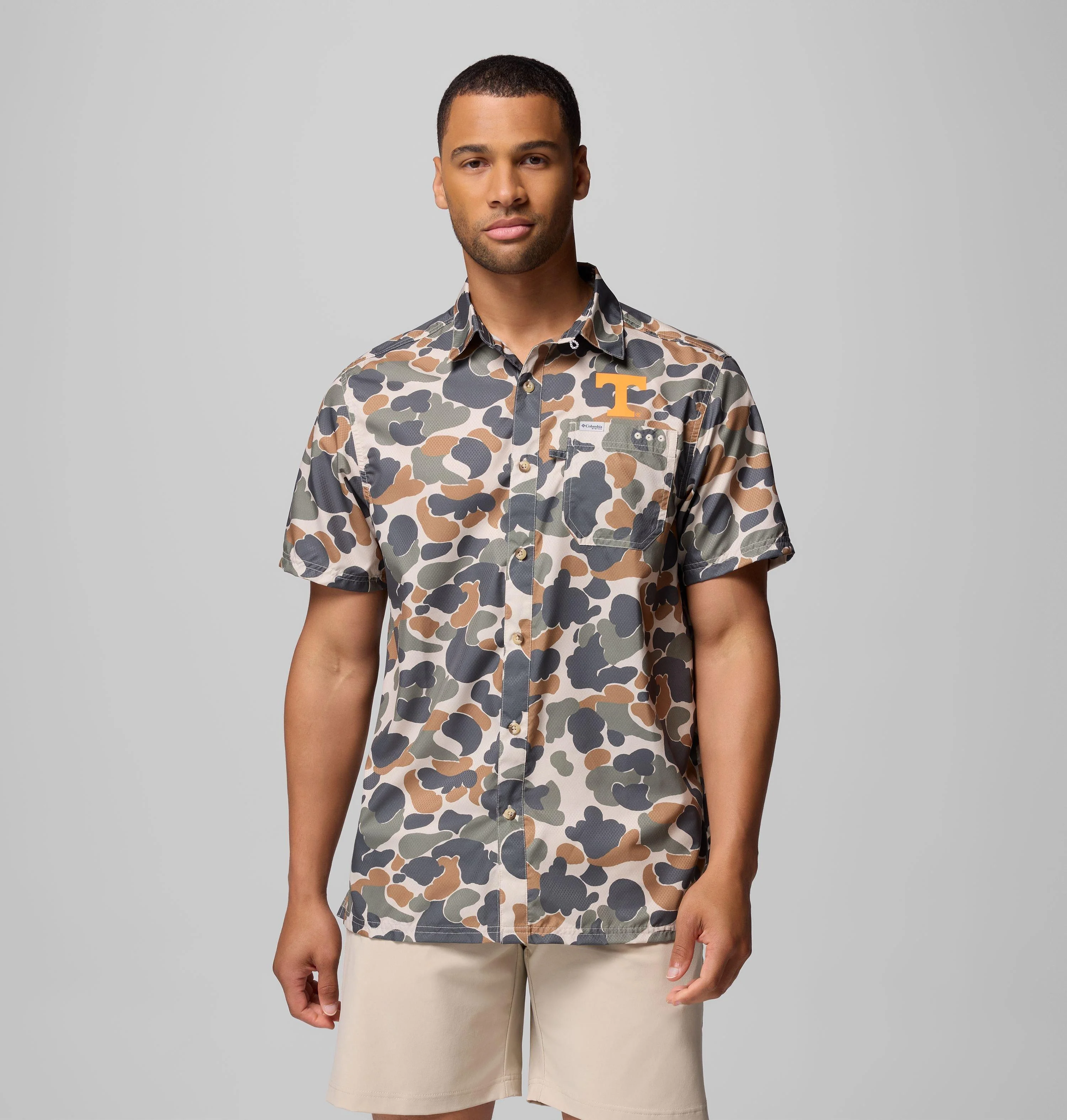 Men's Collegiate PFG Super Slack Tide Shirt - Tennessee - 1