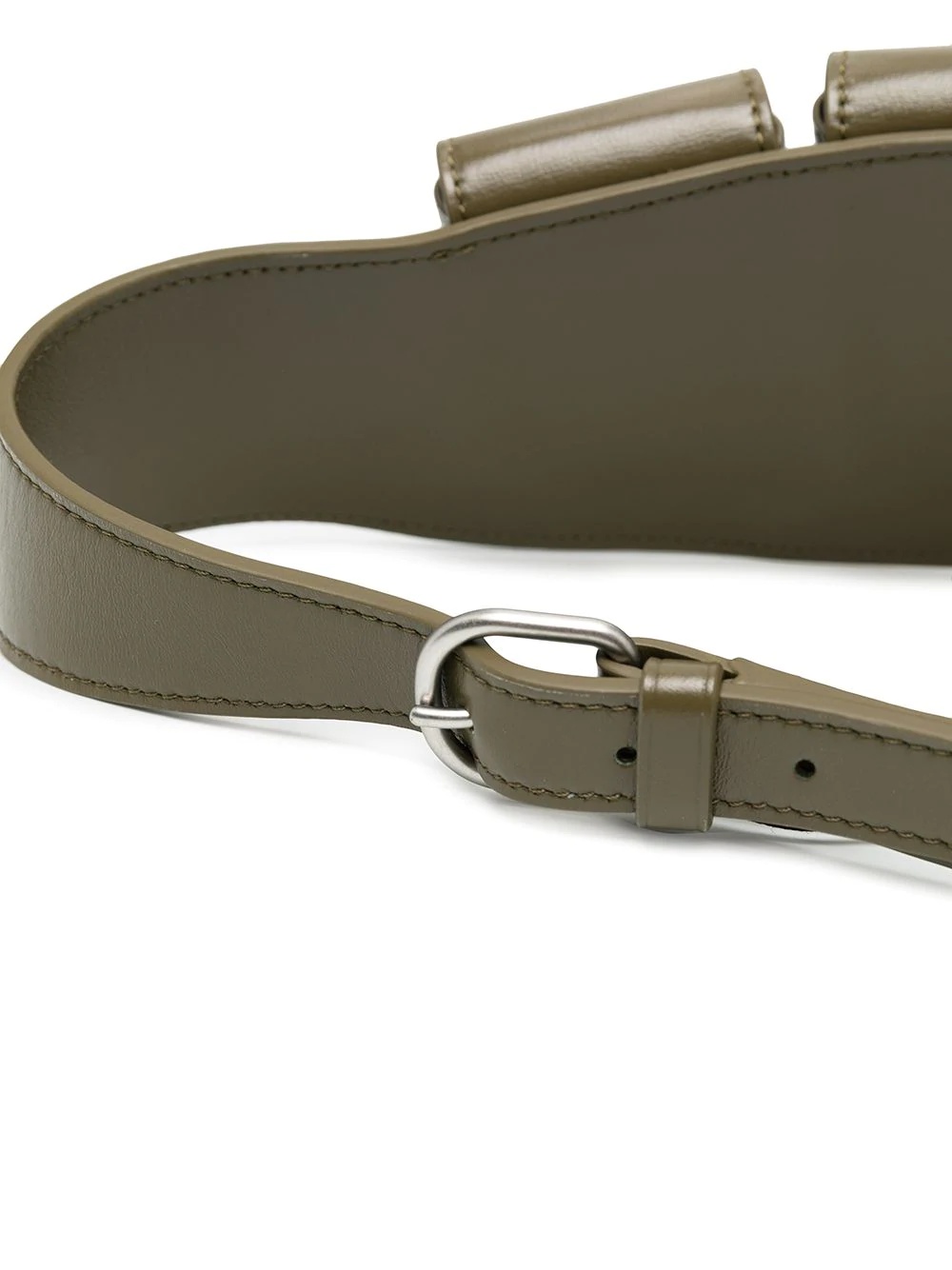 multi-pocket leather belt  - 2