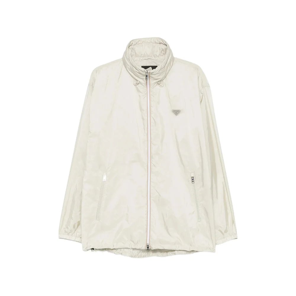 Prada Neutrals Jackets - Sport Jackets & Windbreakers Men - 1