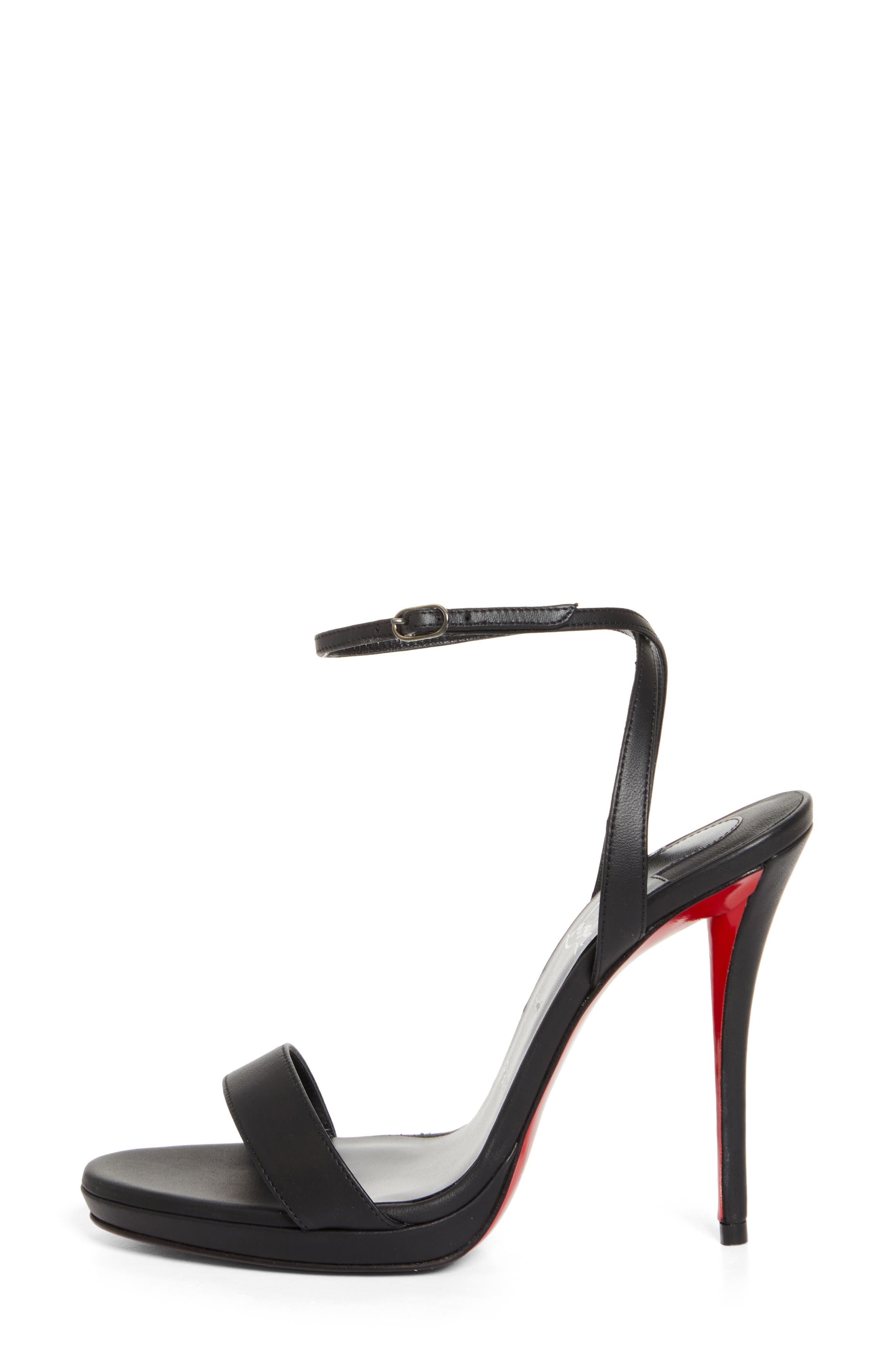 Christian Louboutin Miss Z Queen Sandal in Black/Lin Black at Nordstrom - 3