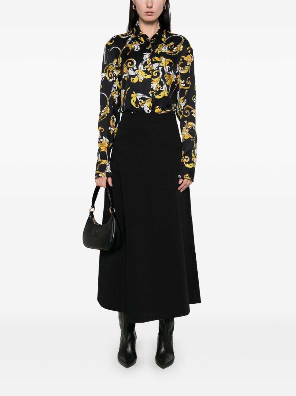 Barocco-print shirt - 2