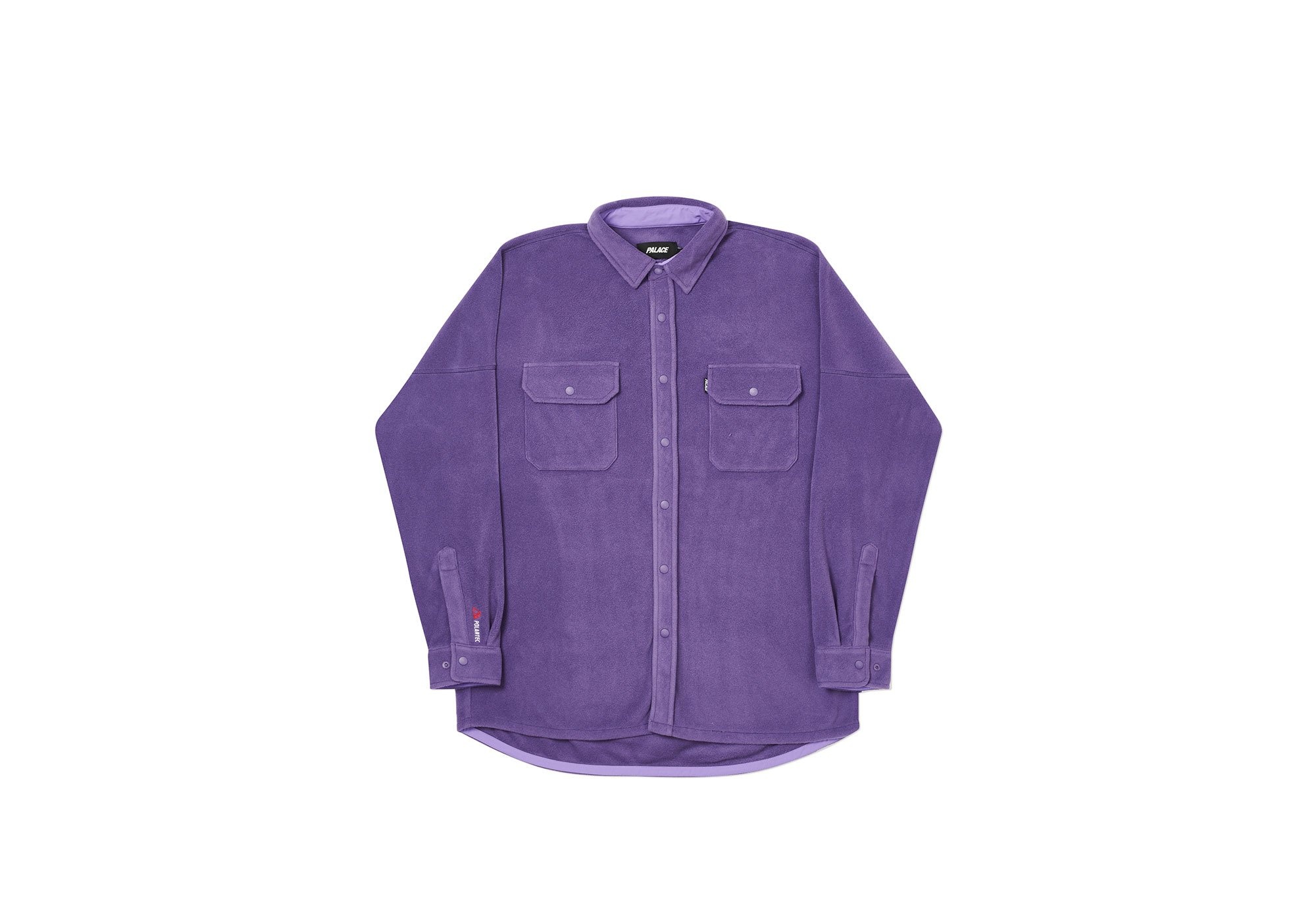 PALACE POLARTEC LAZER SHIRT INDIGO | REVERSIBLE