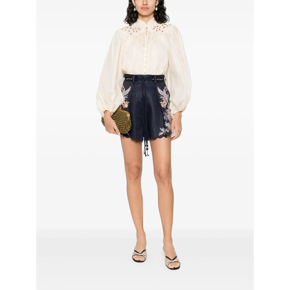 Zimmermann Neutrals Tops - Shirts Women - 4