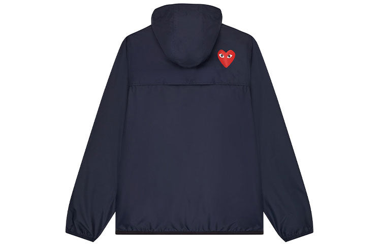 COMME des GARCONS PLAY x K-Way Zip Jacket 'Navy' P1J501-NAVY - 2