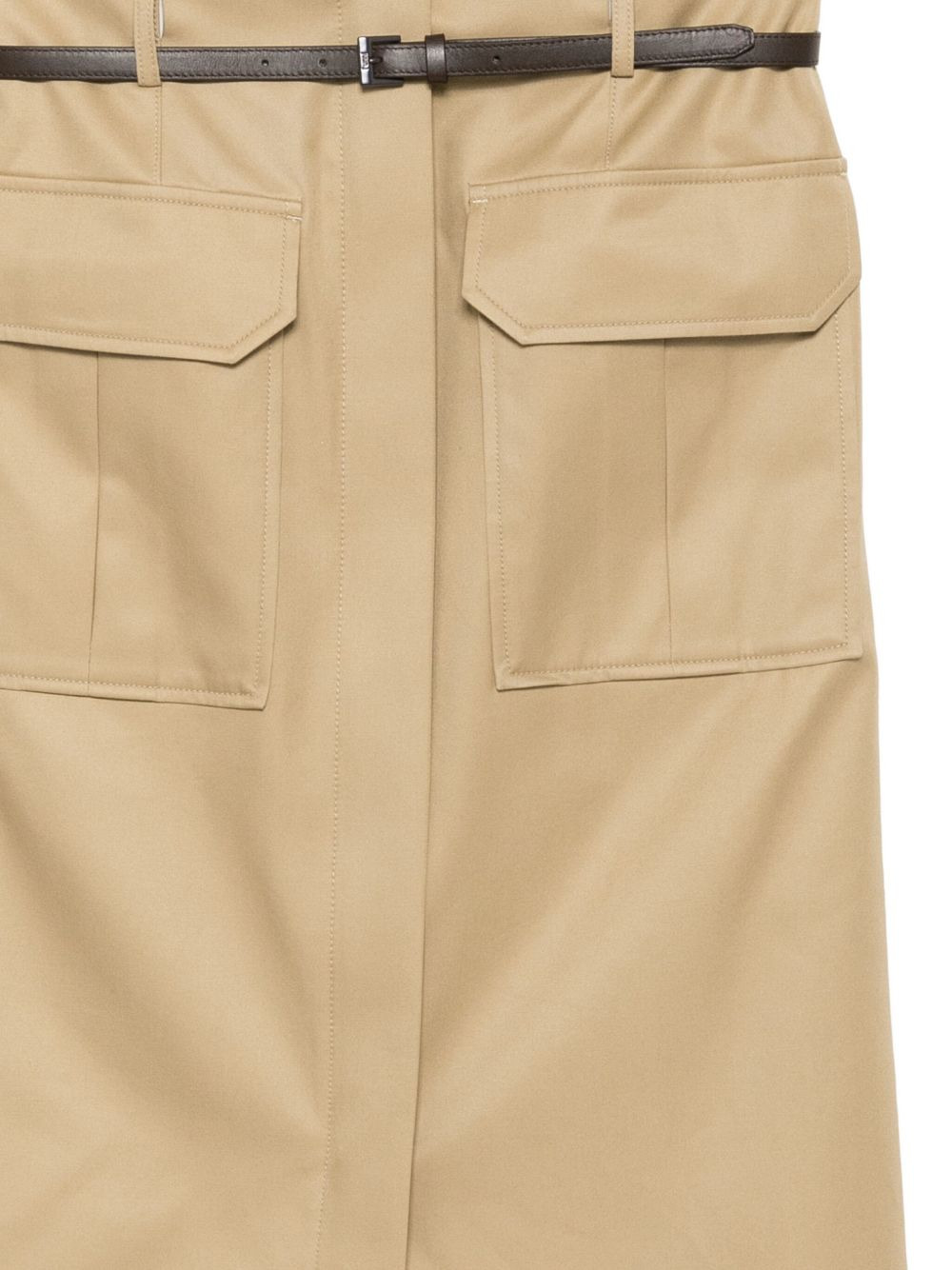 belted midi skirt - 3