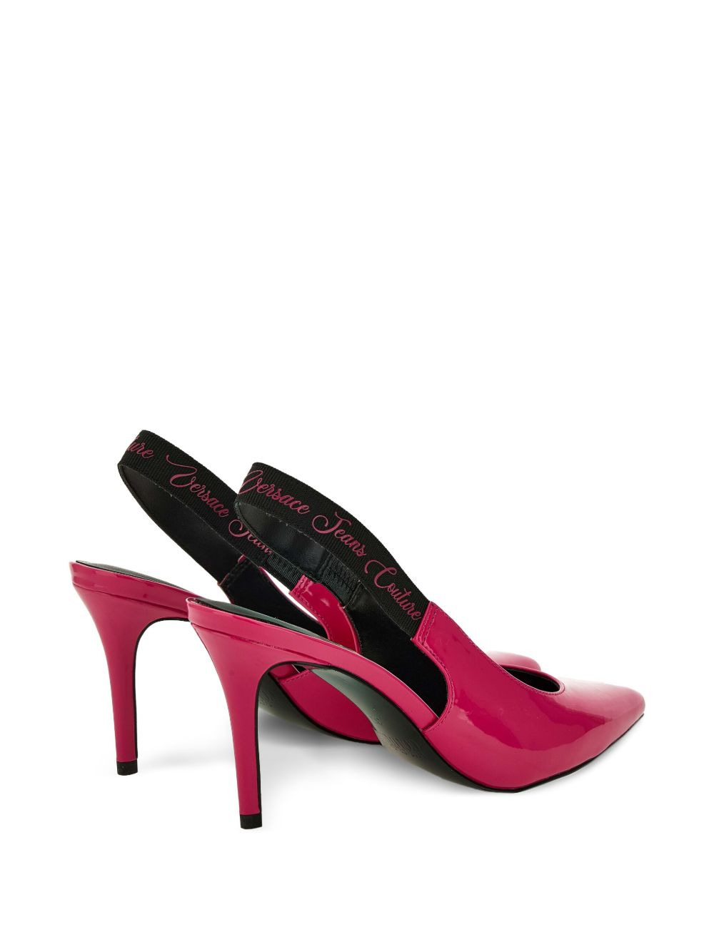slingback pointed-toe pumps - 3