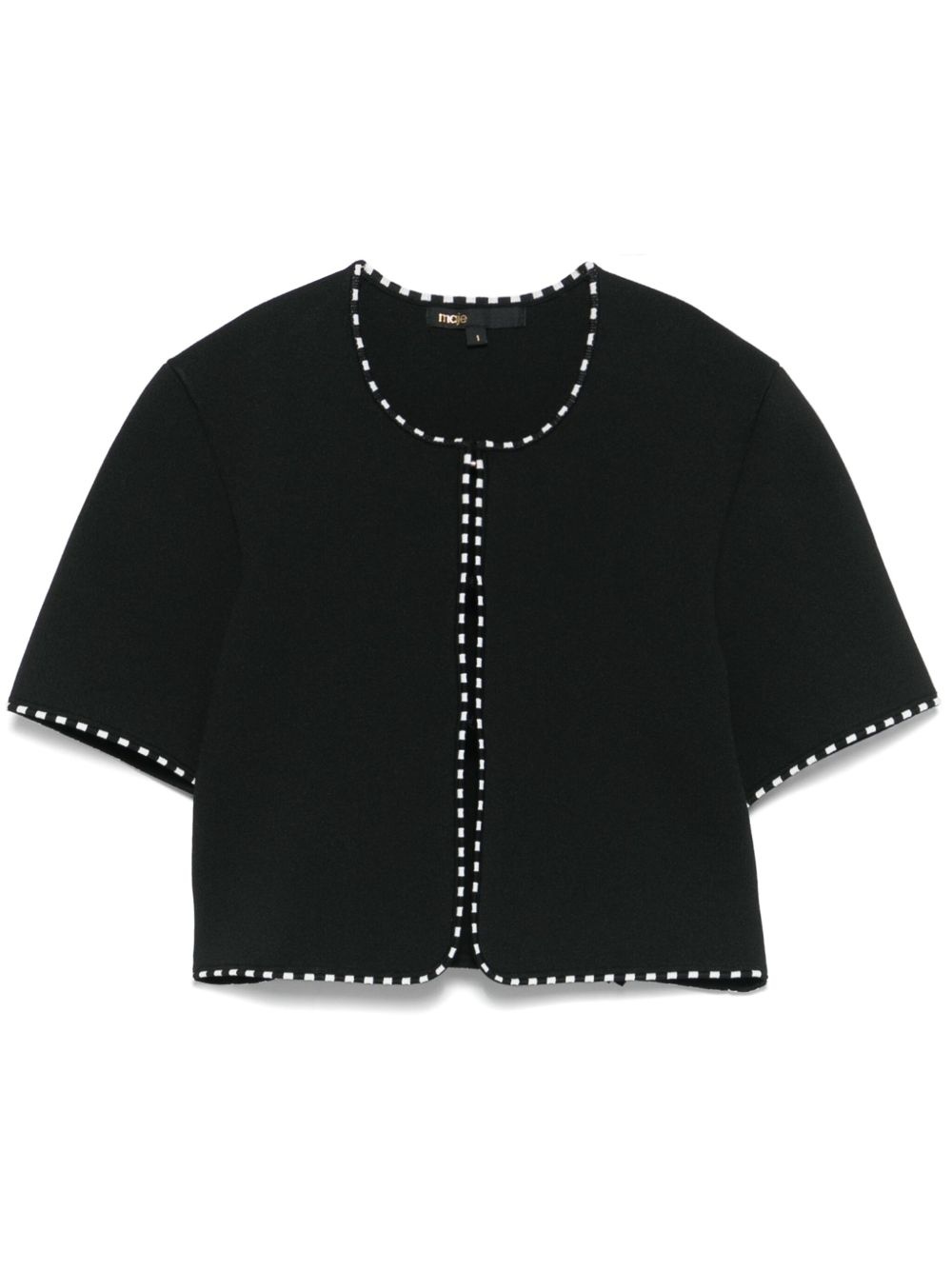 short-sleeves crop top - 1