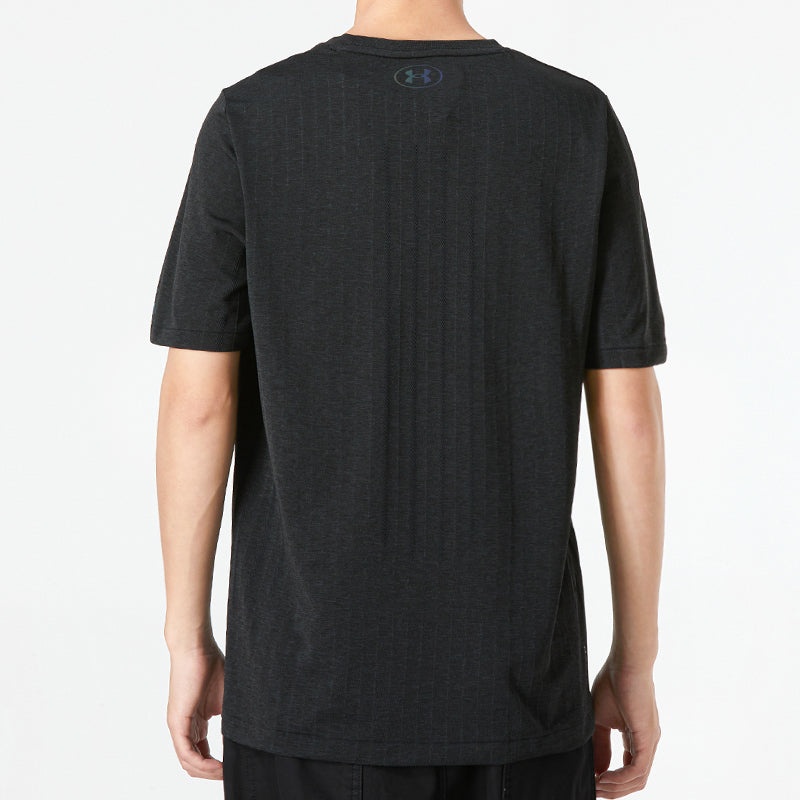 Under Armour RUSH Seamless Short Sleeve 'Black' 1373724-001 - 5