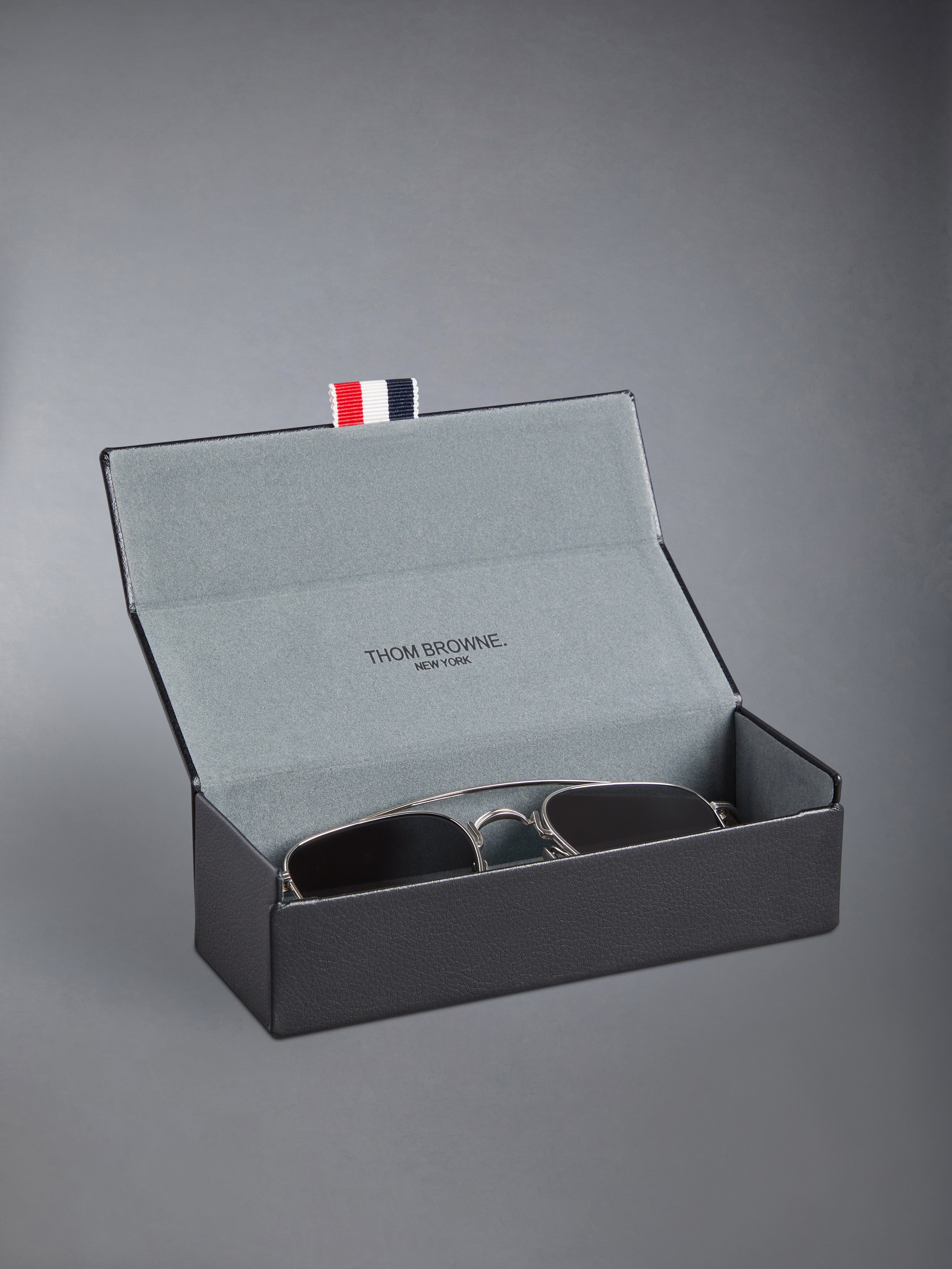 TITANIUM SQUARED AVIATOR SUNGLASSES - 6