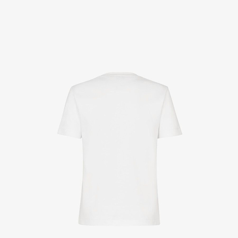 White jersey T-shirt 2