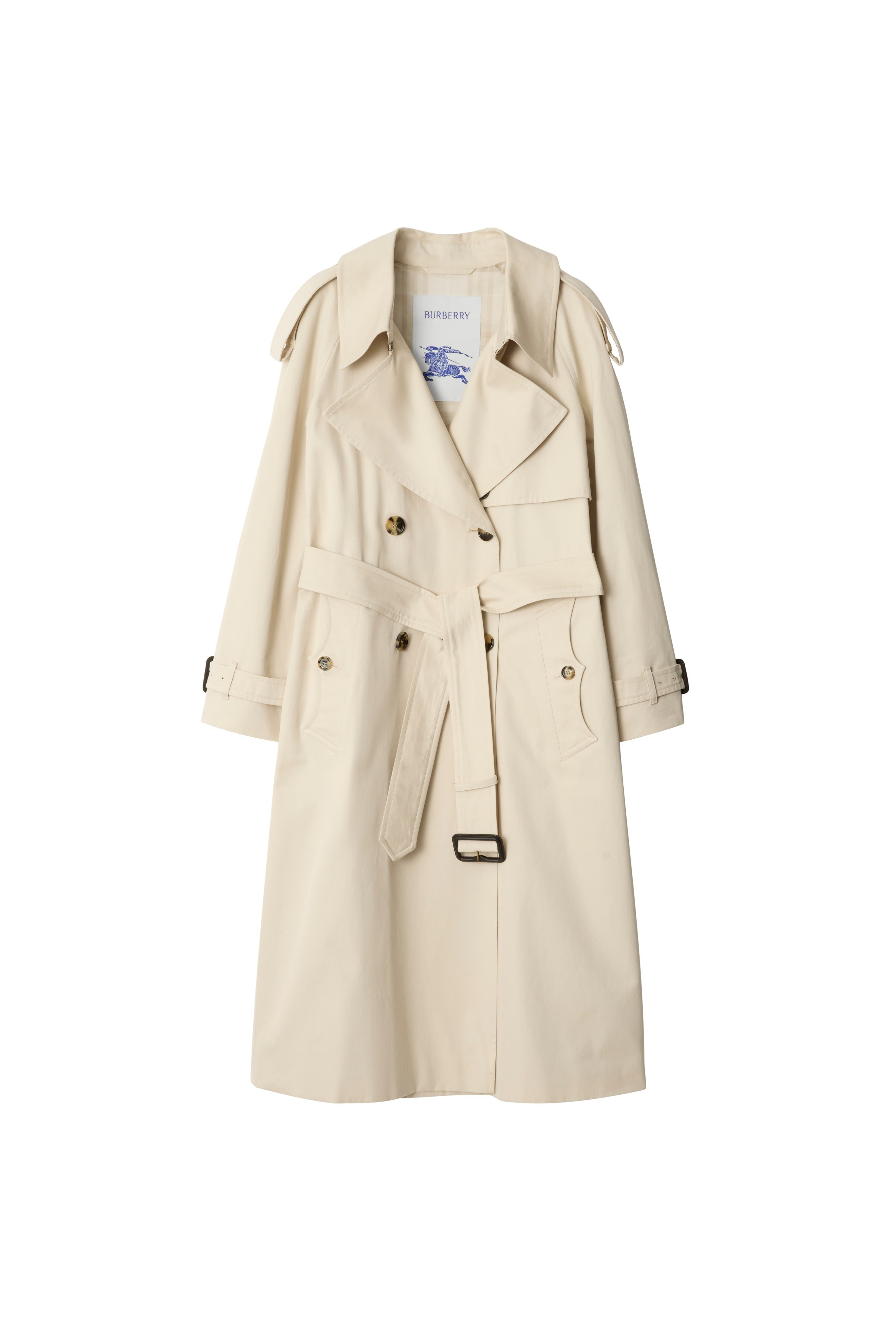 burberry Long Gabardine Fitzrovia Trench Coat in Clam Beige at Nordstrom - 2