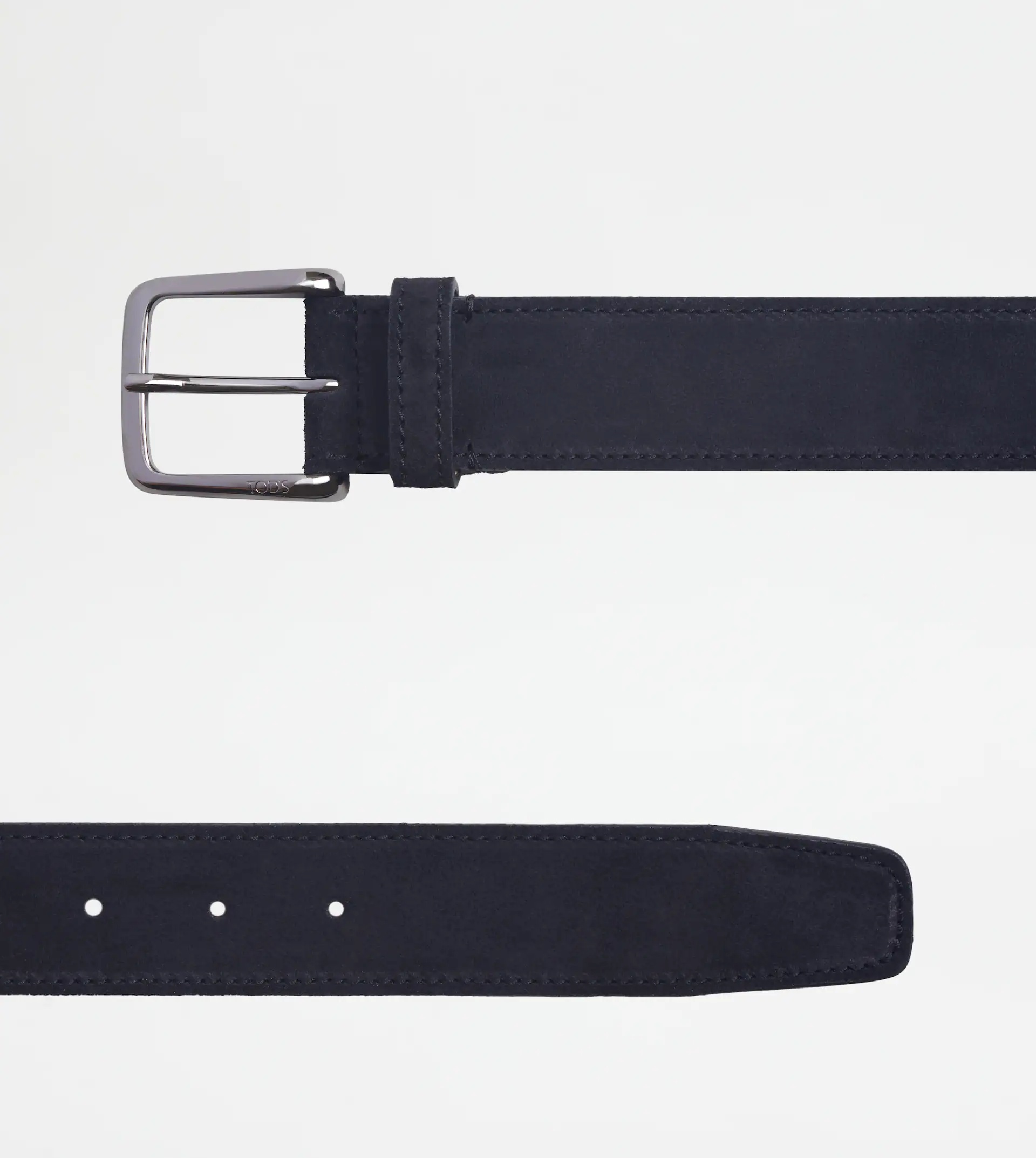 BELT IN SUEDE - BLACK - 2