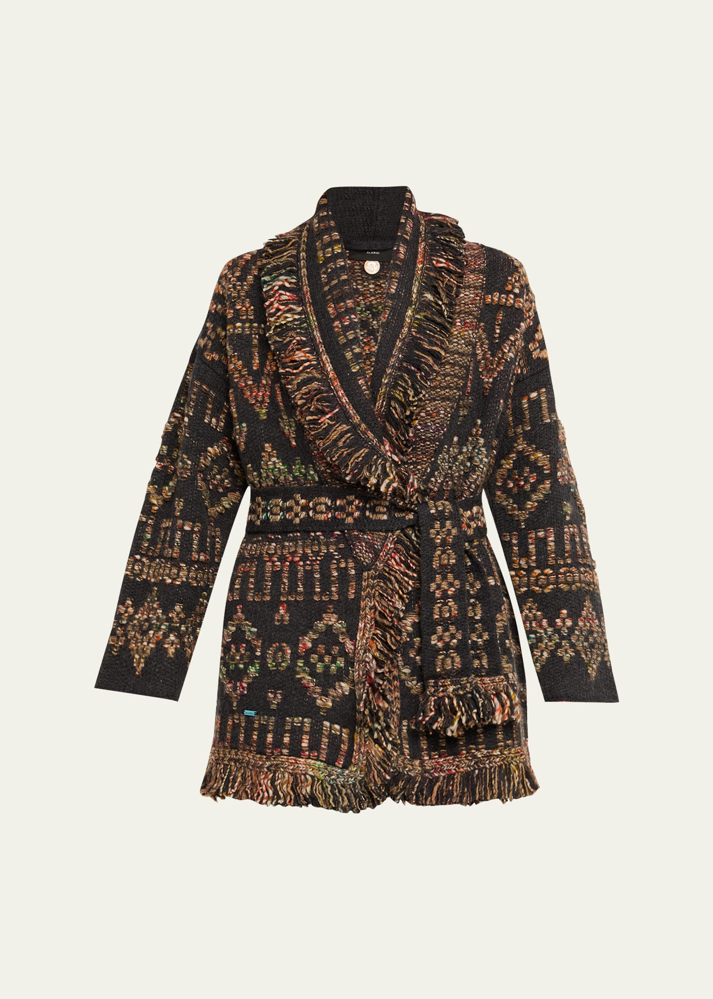 Grunge Beat Wrap Cardigan - 1