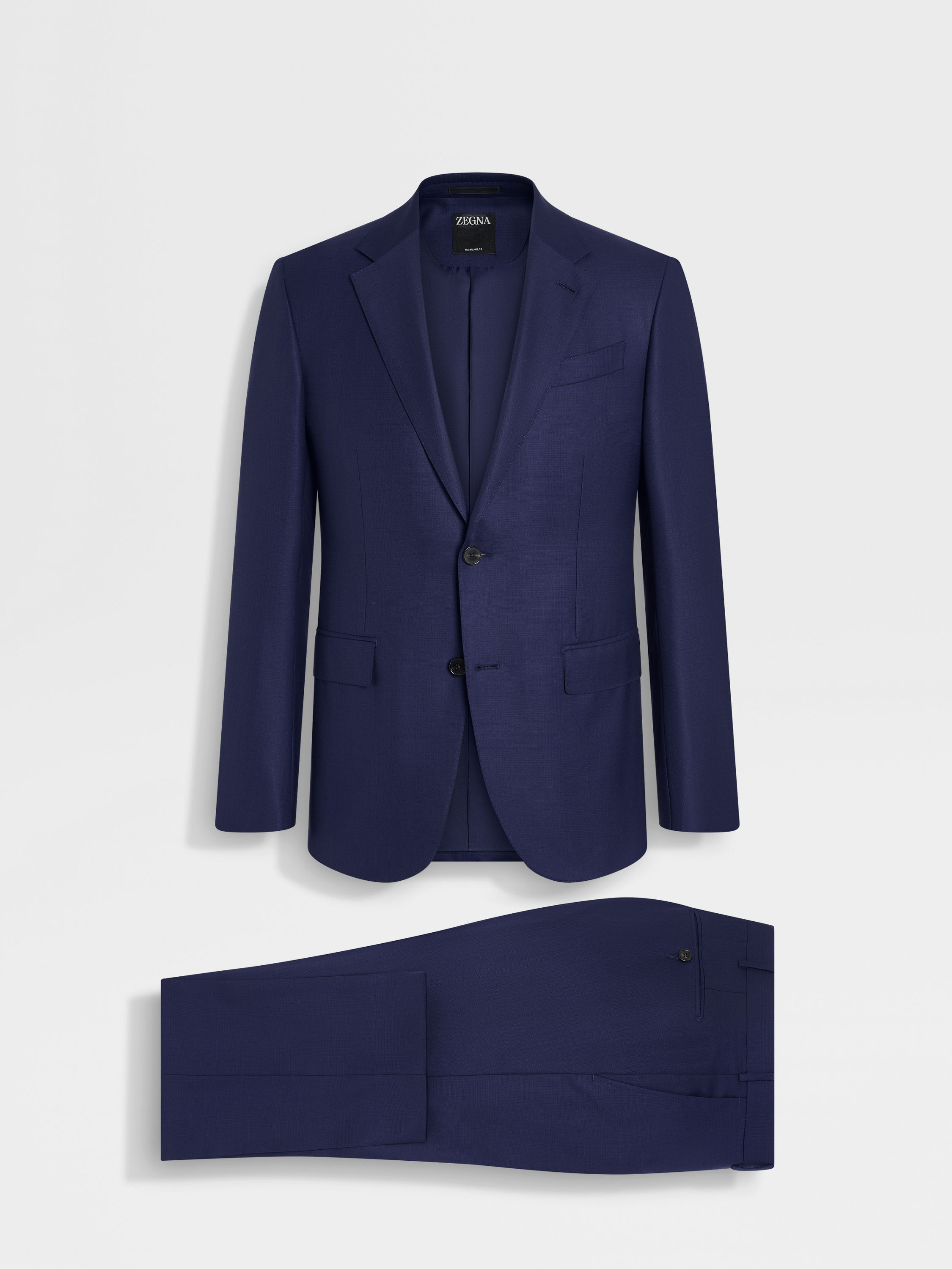 DARK BLUE 15MILMIL15 WOOL SUIT - 2