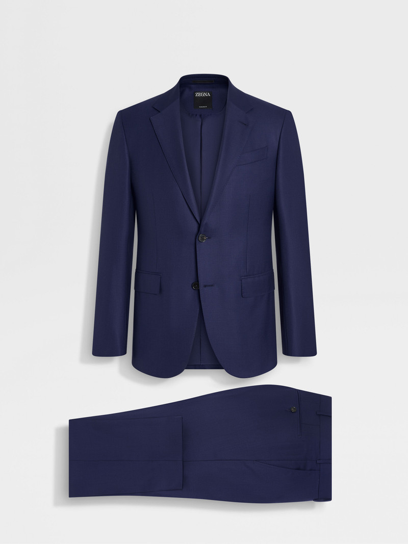 ZEGNA DARK BLUE 15MILMIL15 WOOL SUIT outlook