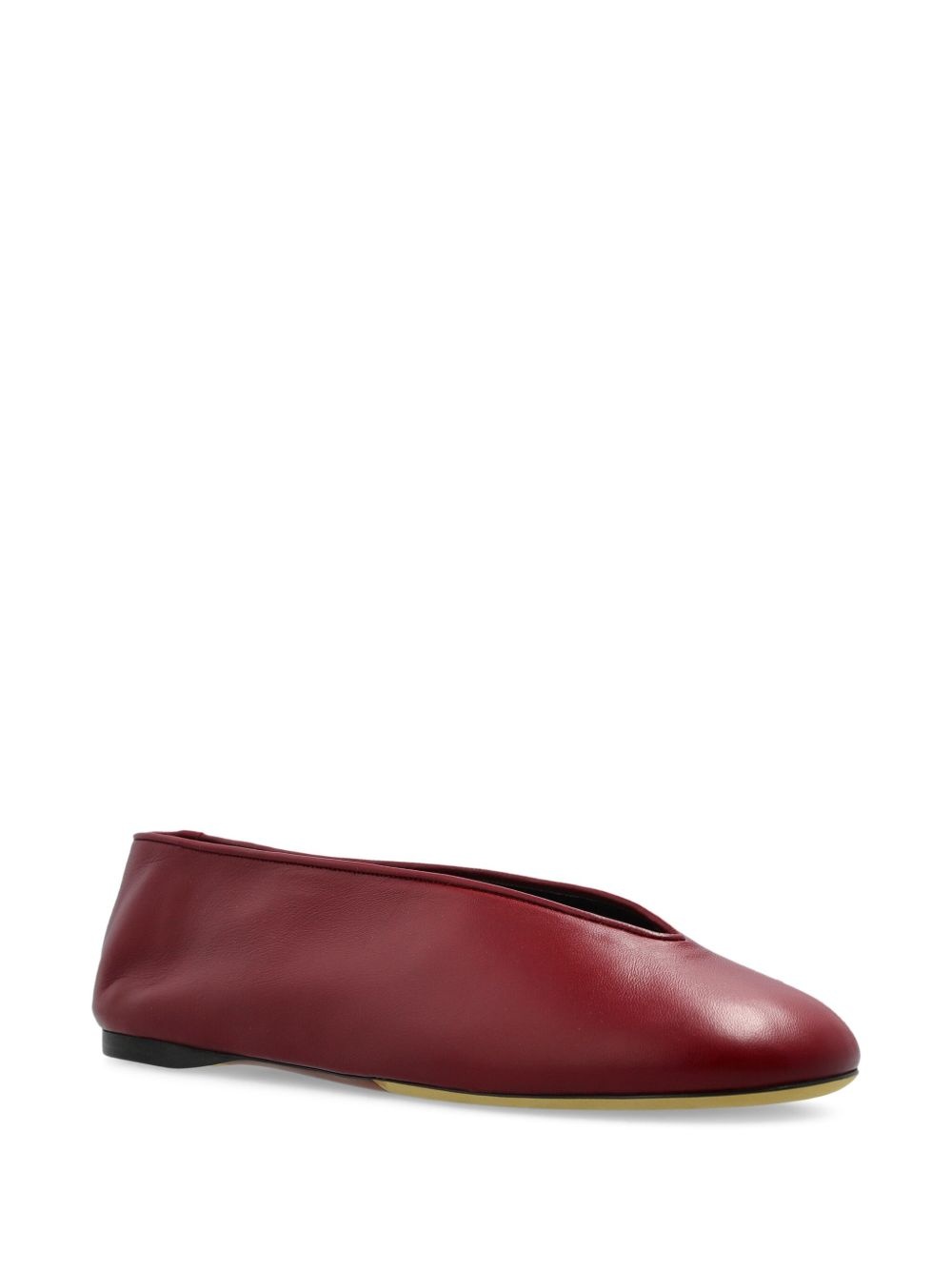 leather ballet flats - 2