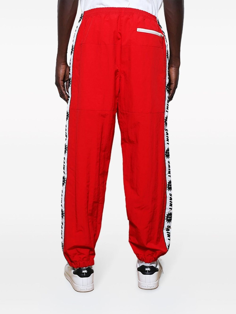 logo-tape track pants 5