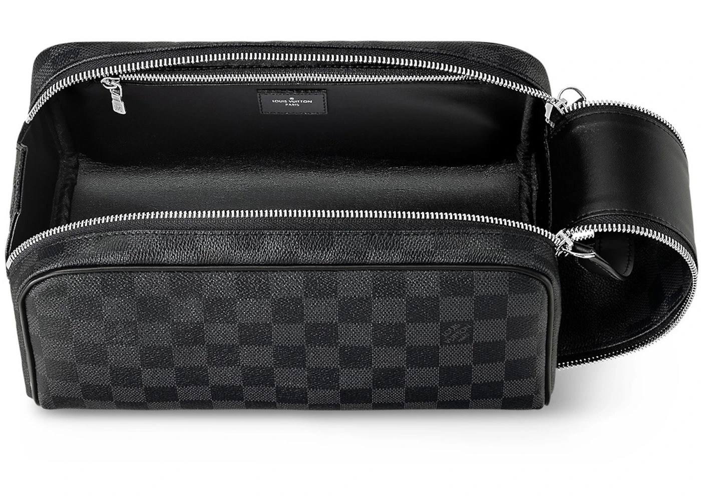 Louis Vuitton Dopp Kit Toilet Pouch Damier Graphite Canvas - 3