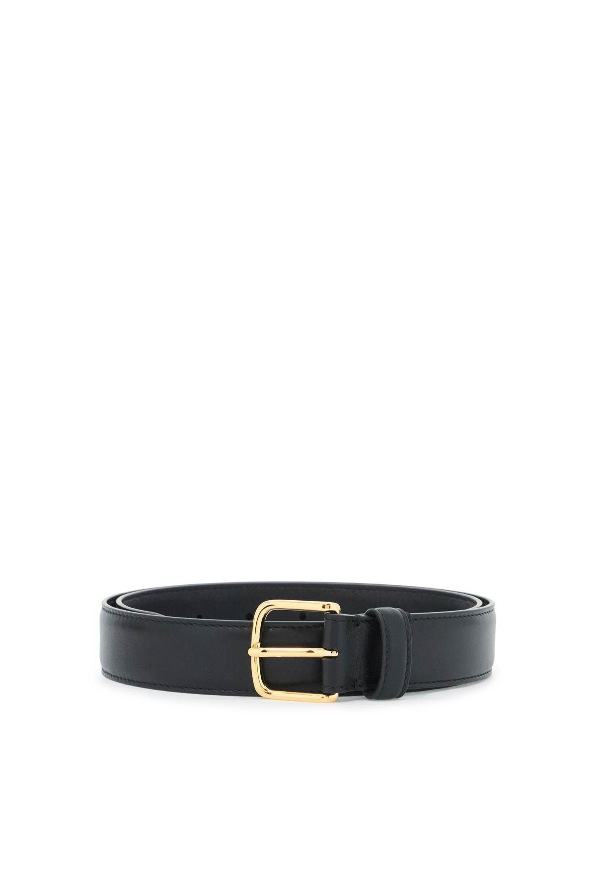 SMOOTH LEATHER BELT - 1