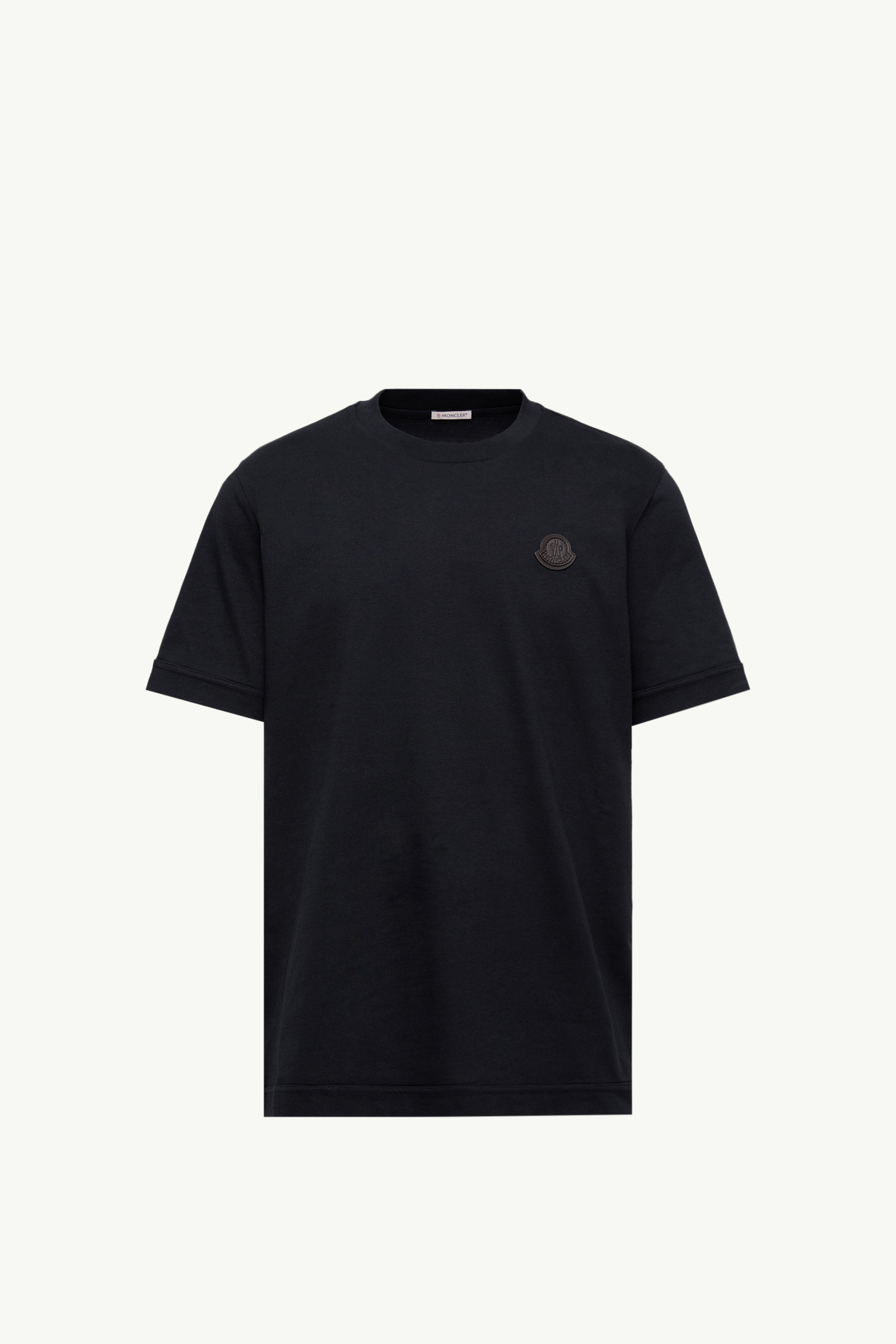 Logo Patch Cotton T-Shirt - 1