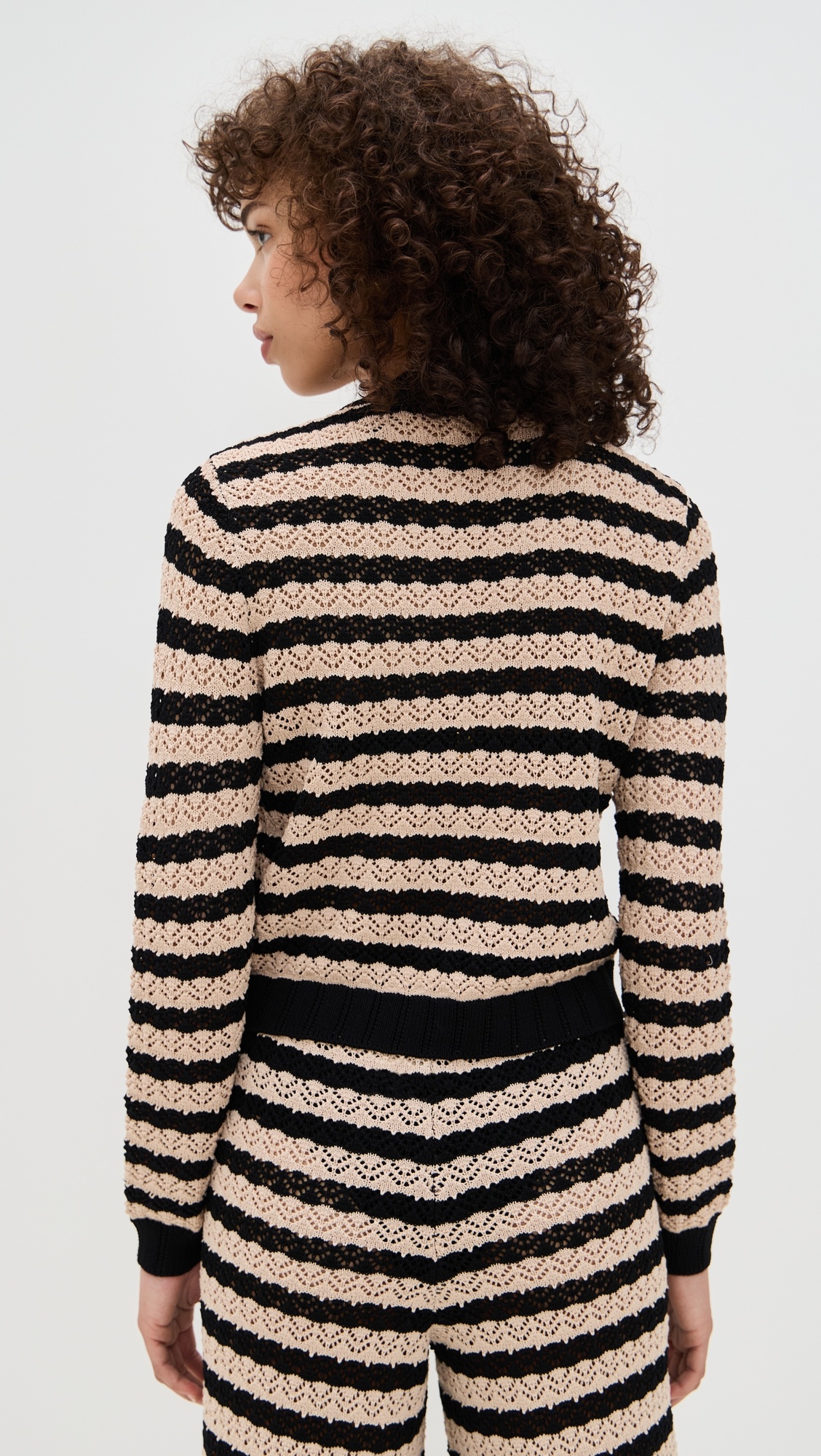Orla Pointelle Knit Cardigan - 2