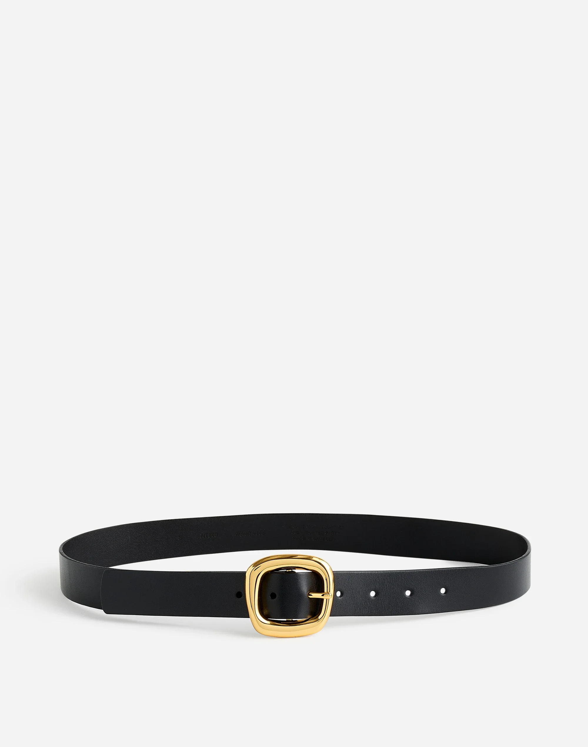 Sculptural Buckle Belt - 1