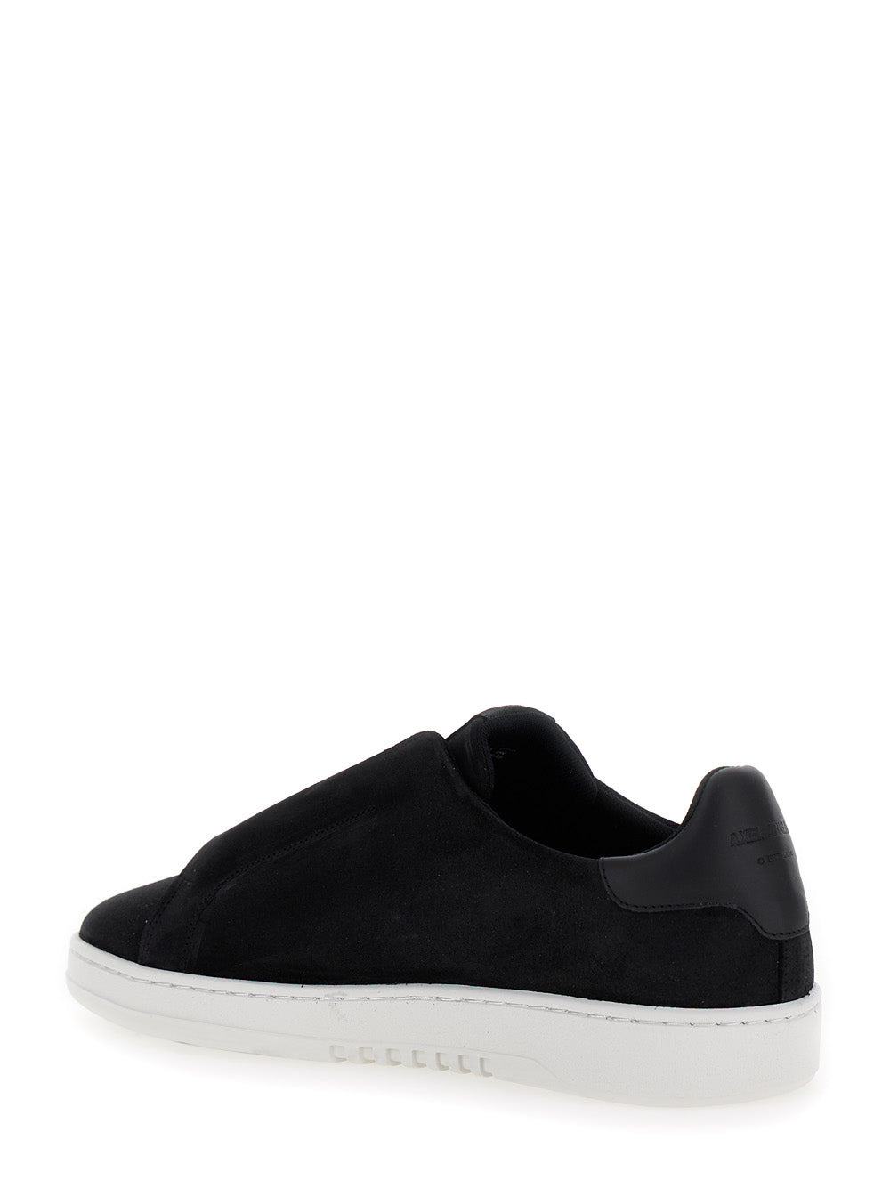 Axel Arigato Men 'Dice Laceless' Black Low Top Slip-On Sneakers In Suede Man - 3