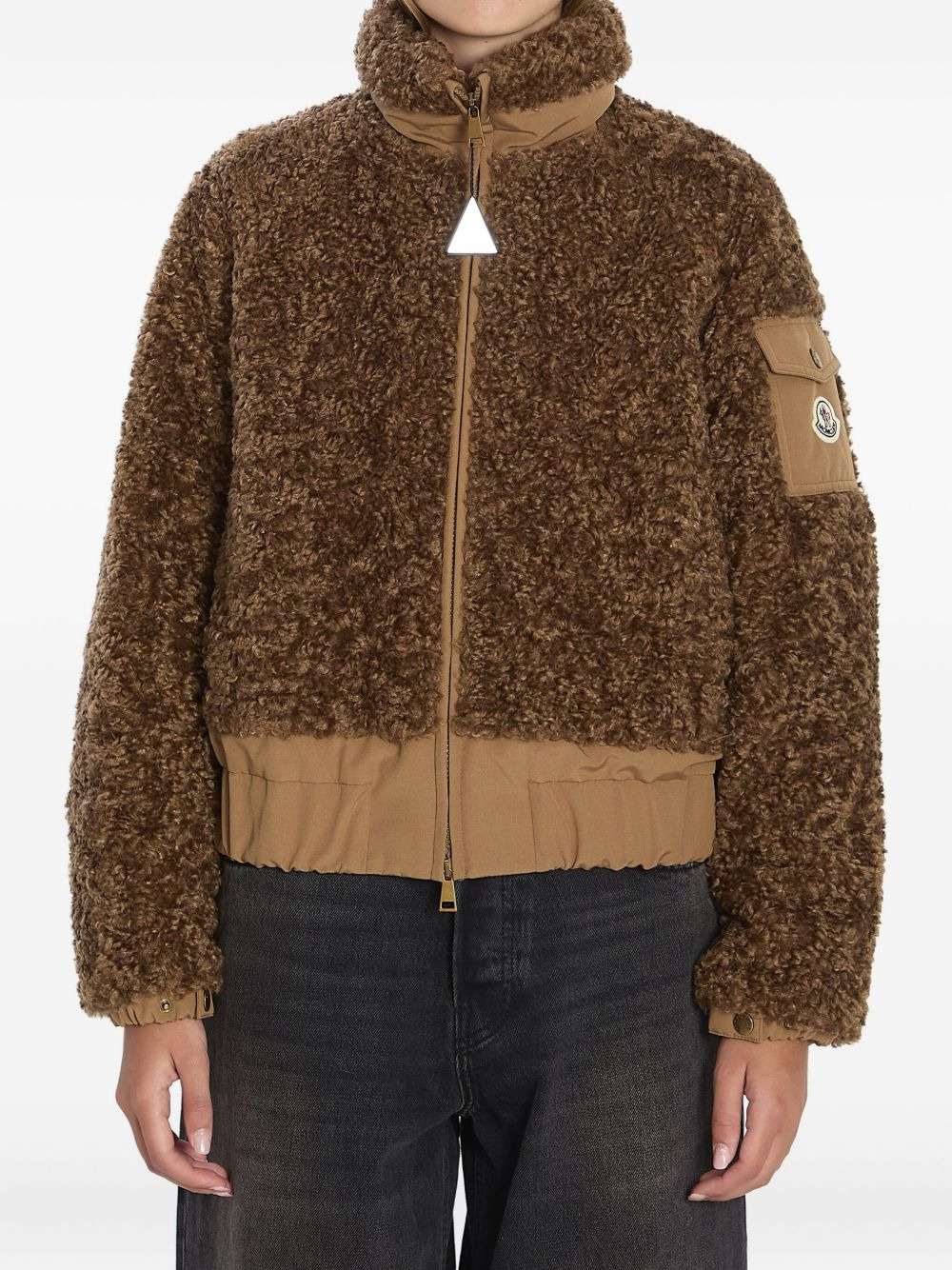 Coligny teddy-effect fleece jacket - 1