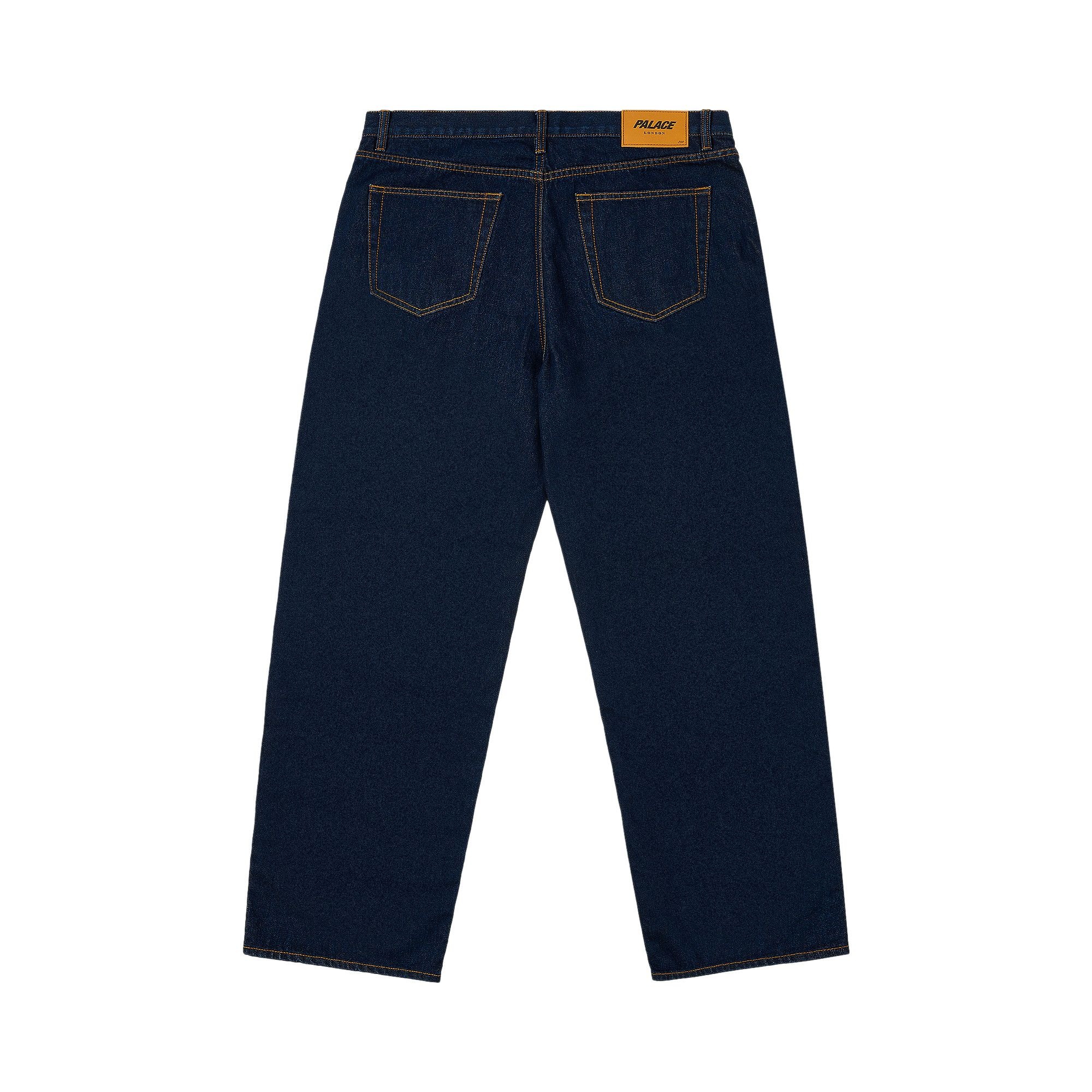 Palace P90 College Stress Baggy Jean 'Indigo Wash' - 2