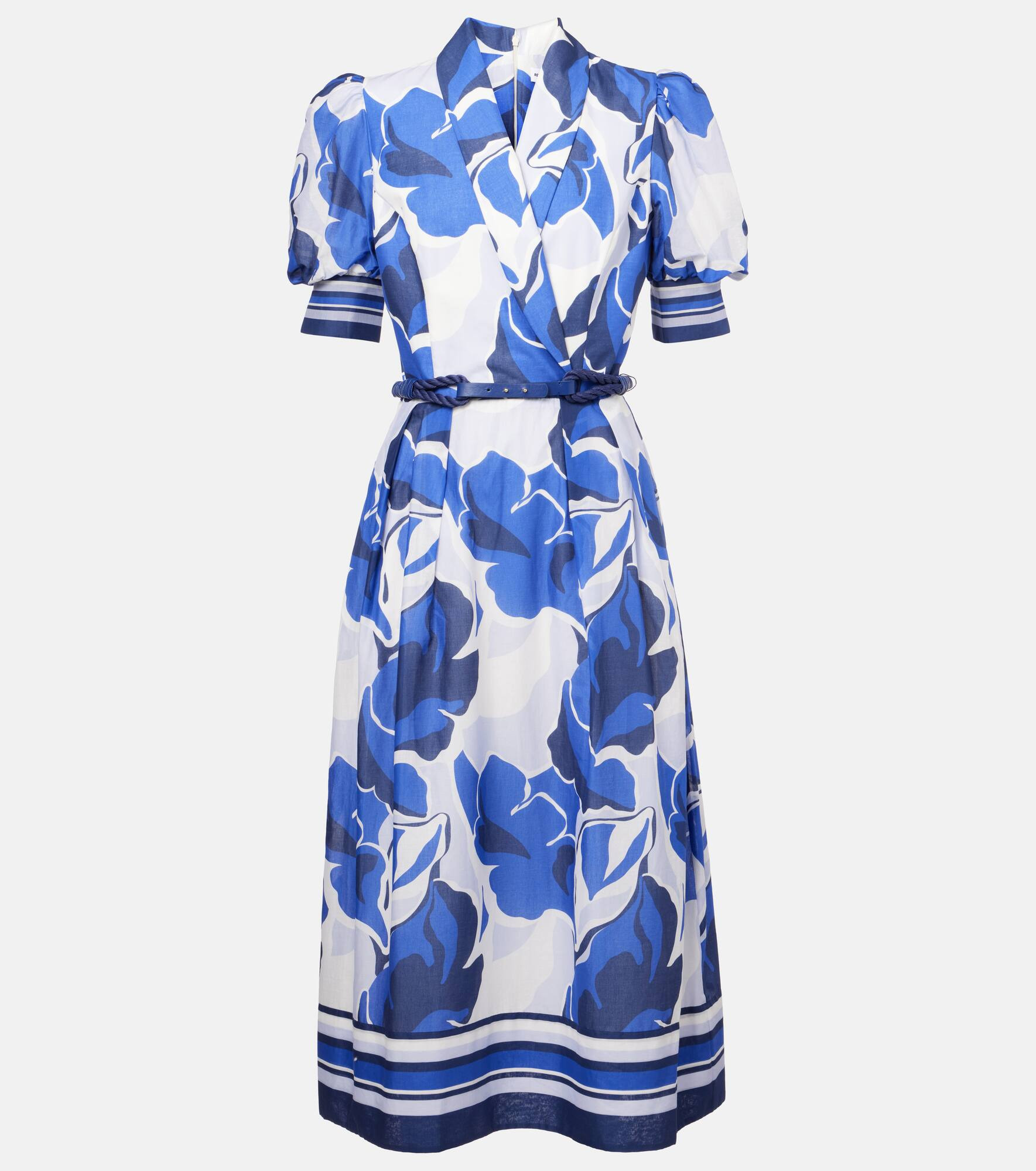 Paros floral cotton midi dress - 1