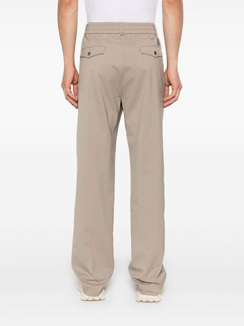 gabardine tailored trousers 4