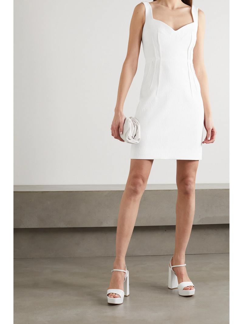 EMILIA WICKSTEAD Judita Cloqué Mini Dress outlook