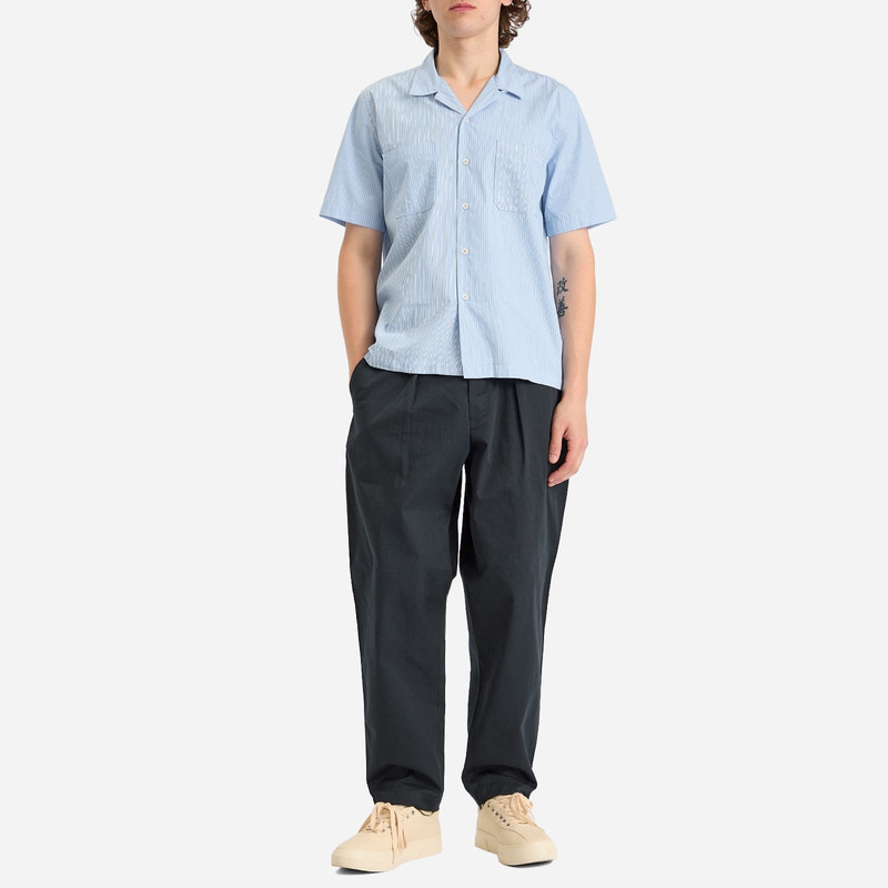 Universal Works Universal Works Vila Stripes Sal Road Shirt outlook