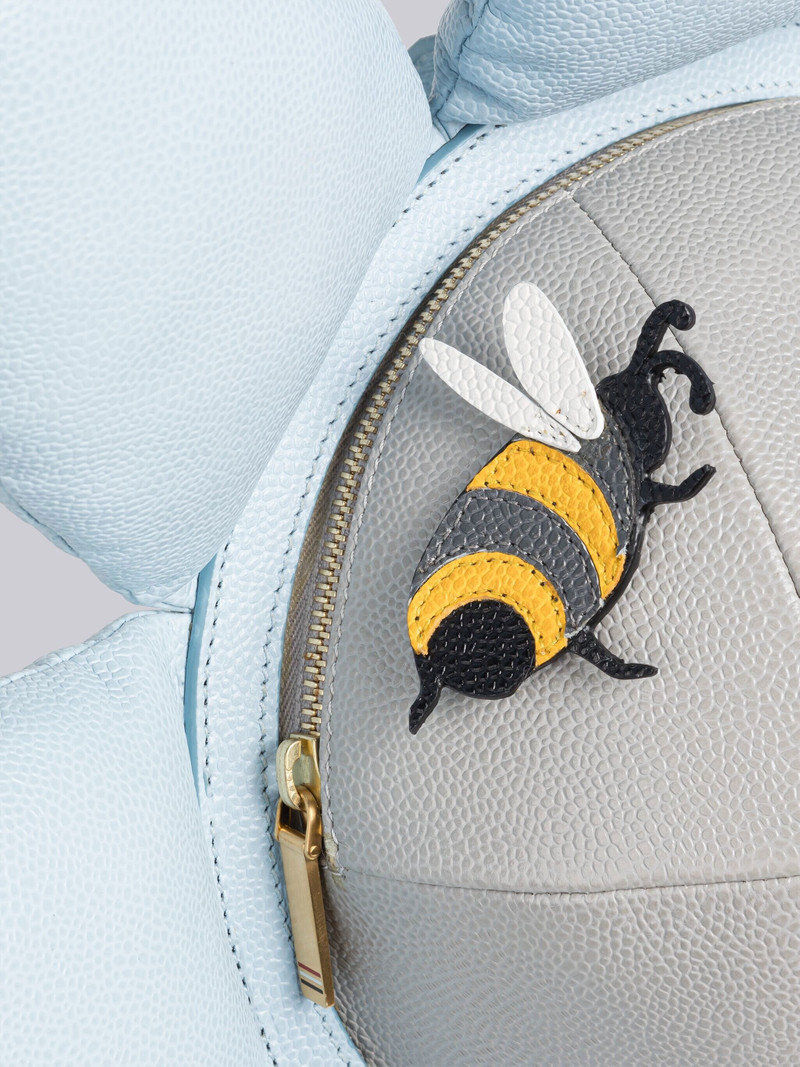 Thom Browne Pebble Grain Leather Flower Backpack outlook