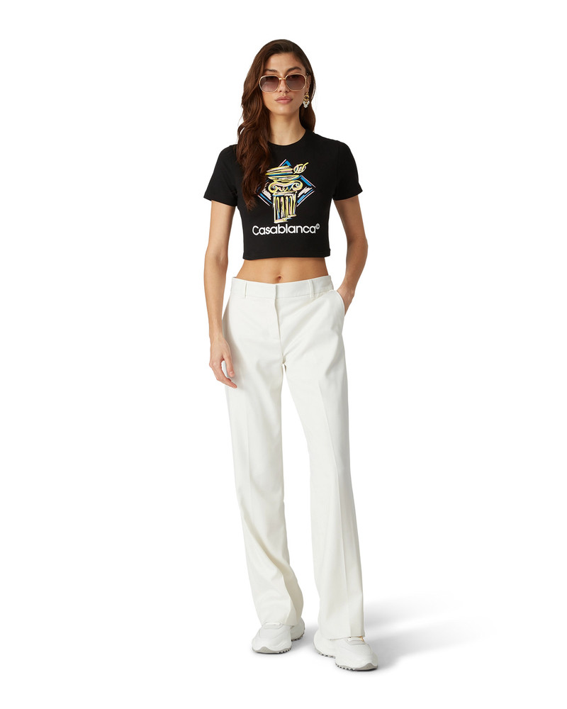 CASABLANCA Diamond Column Baby T-Shirt | Casablanca Paris outlook