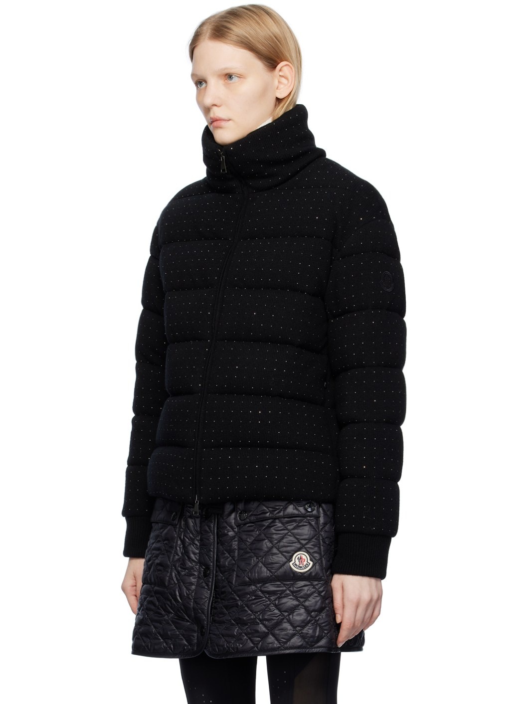 Black Effraie Down Jacket - 4