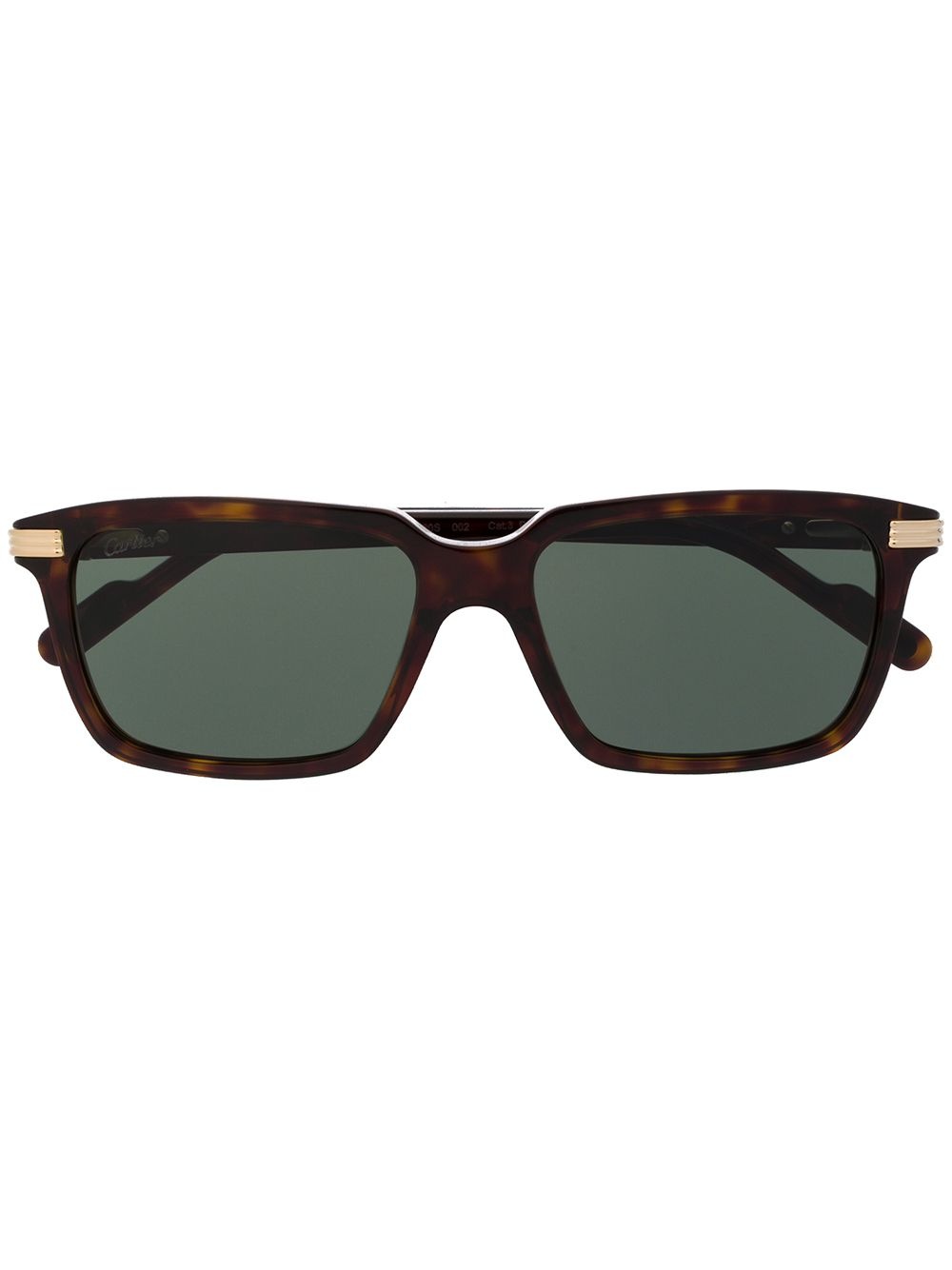 C de Cartier rectangular-frame sunglasses - 1