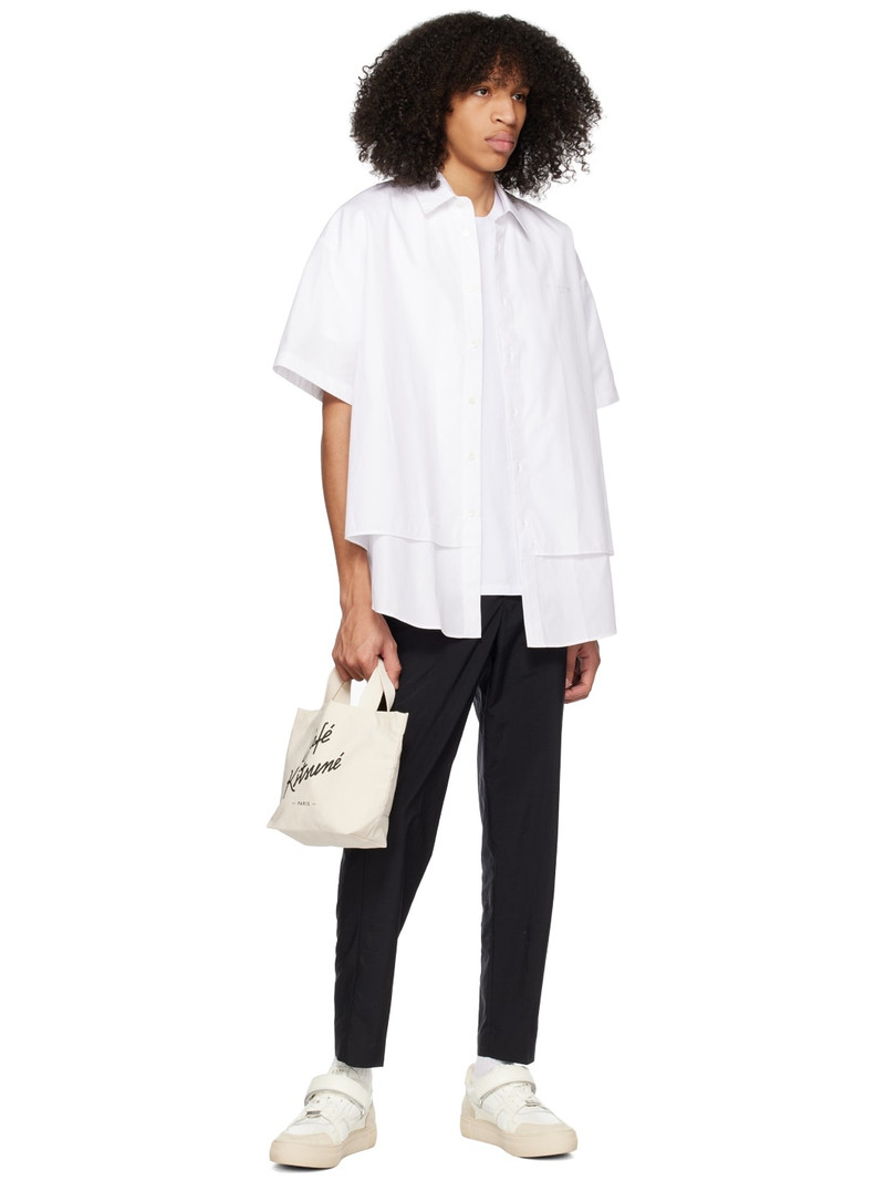 Maison Kitsuné Black City Trousers outlook