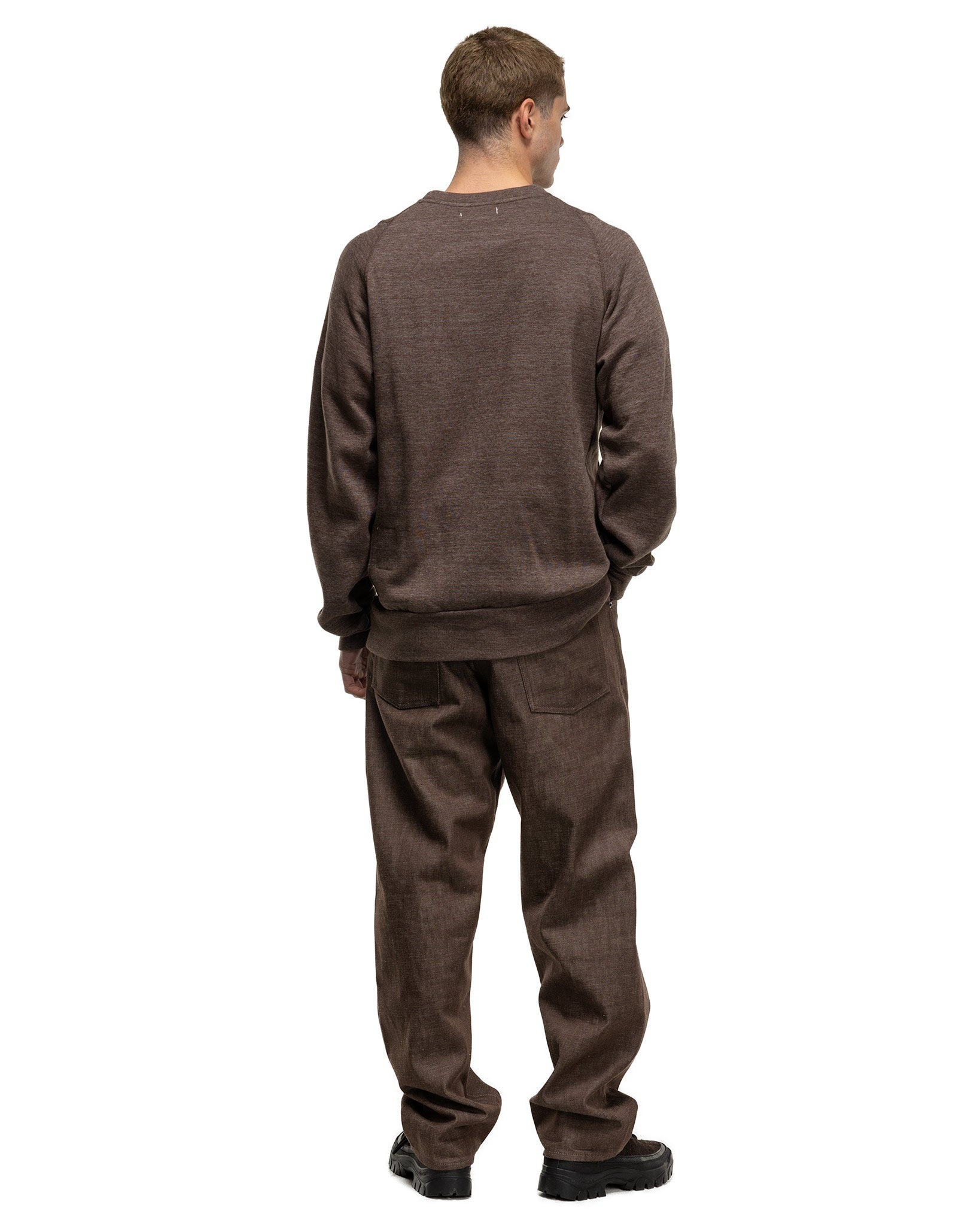 Dweller Crew Pullover C/P/R Sweat Brown - 3