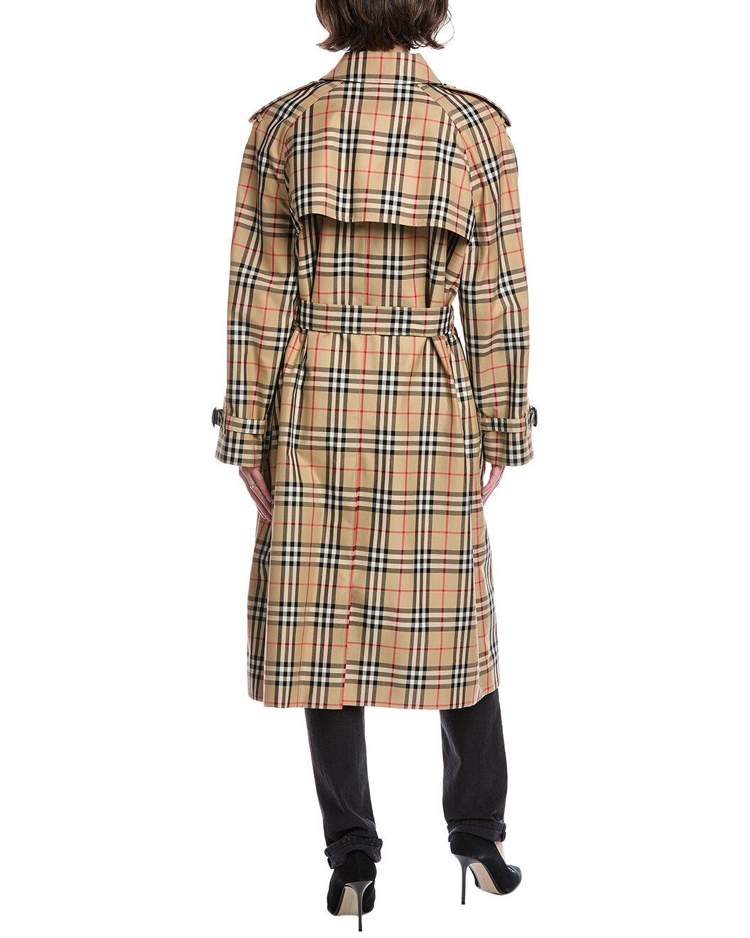 Burberry Check Trench Coat - 2