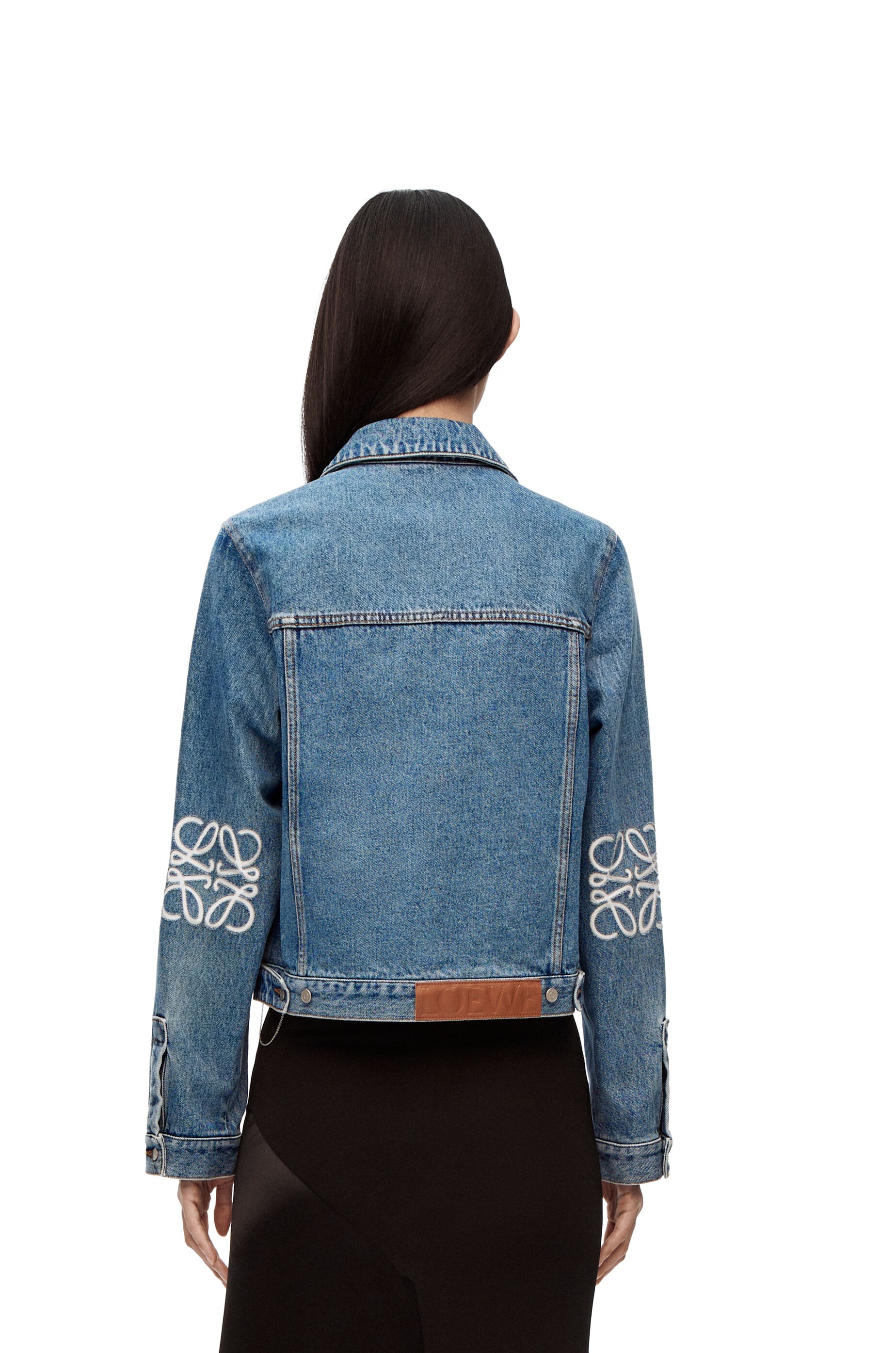 Anagram jacket in denim - 4
