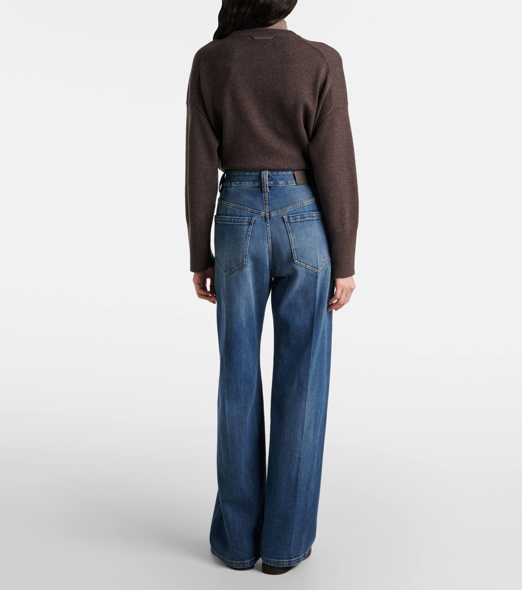 Low-rise straight jeans - 3