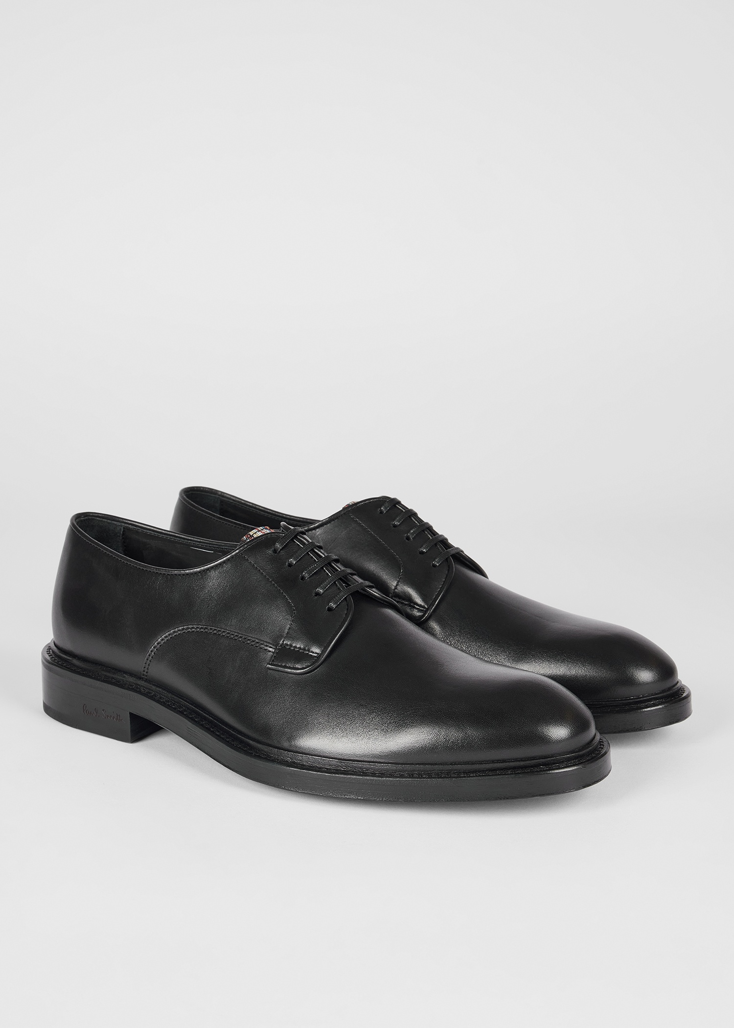 Black Leather 'Magnum' Shoes - 4