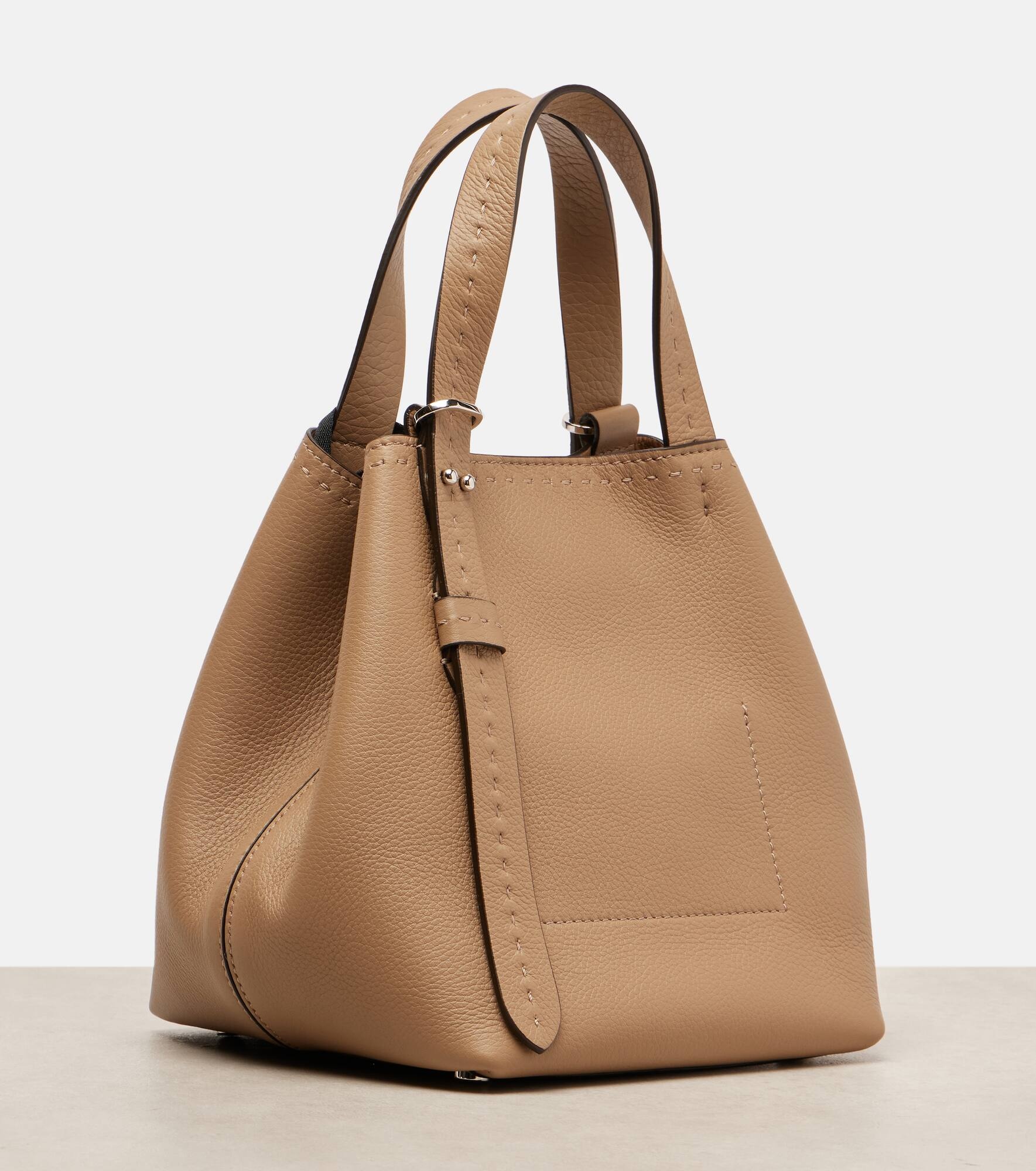 Archetipo Medium leather shoulder bag - 4